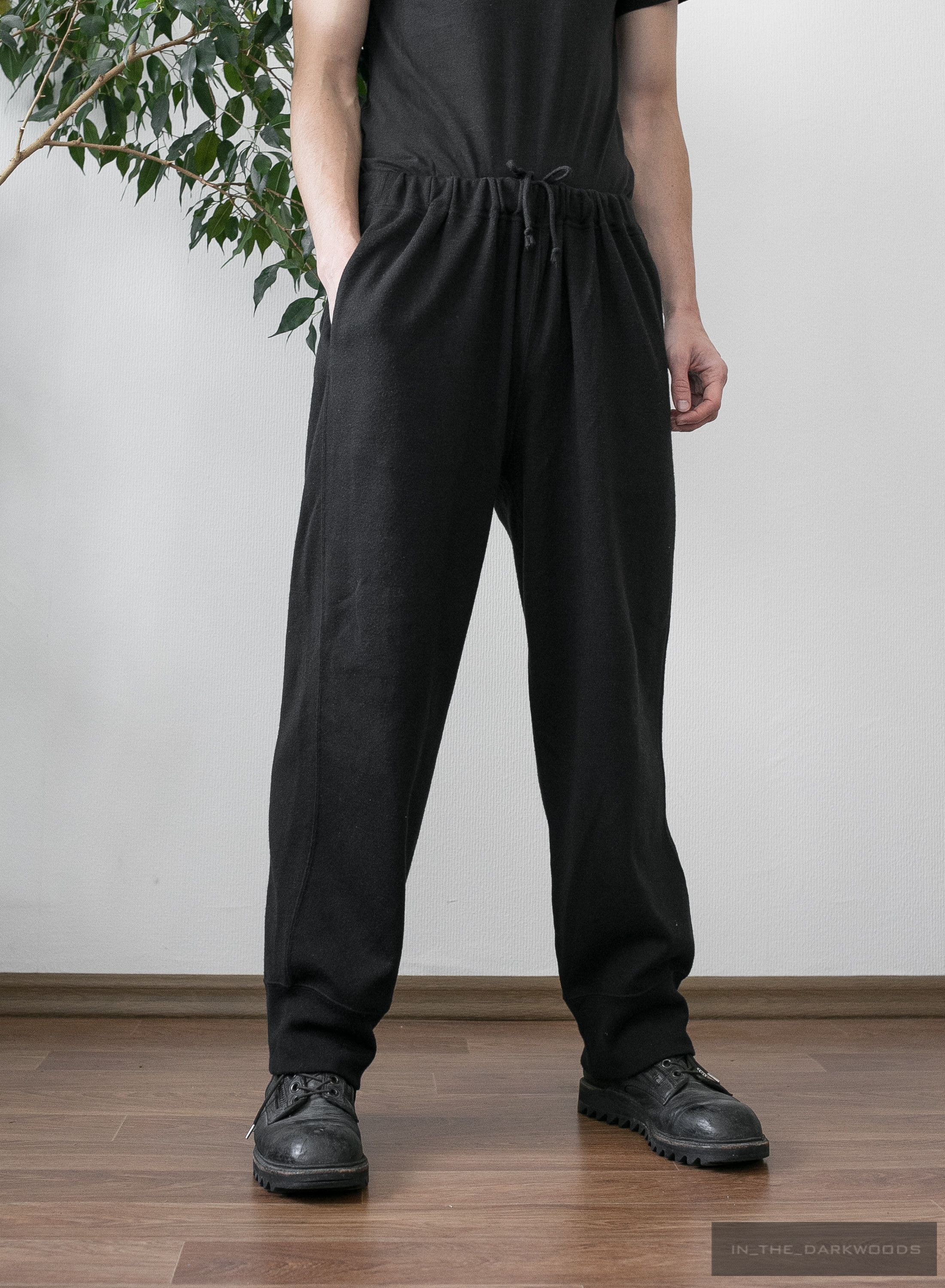 Comme des Garcons Homme 1995AW acrylic/wool pants Size US 32 / EU 48 - 2 Thumbnail