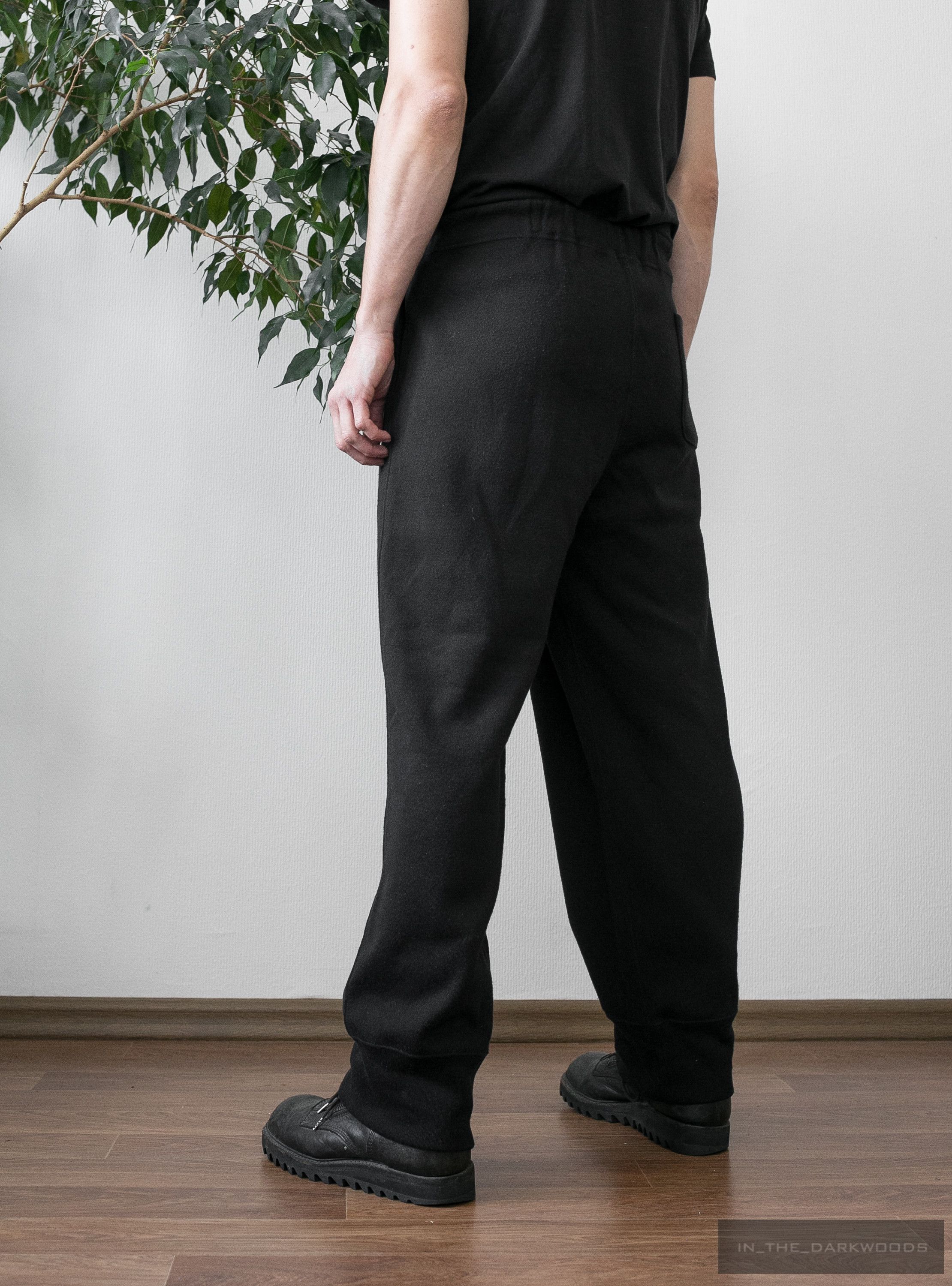 Comme des Garcons Homme 1995AW acrylic/wool pants Size US 32 / EU 48 - 3 Thumbnail