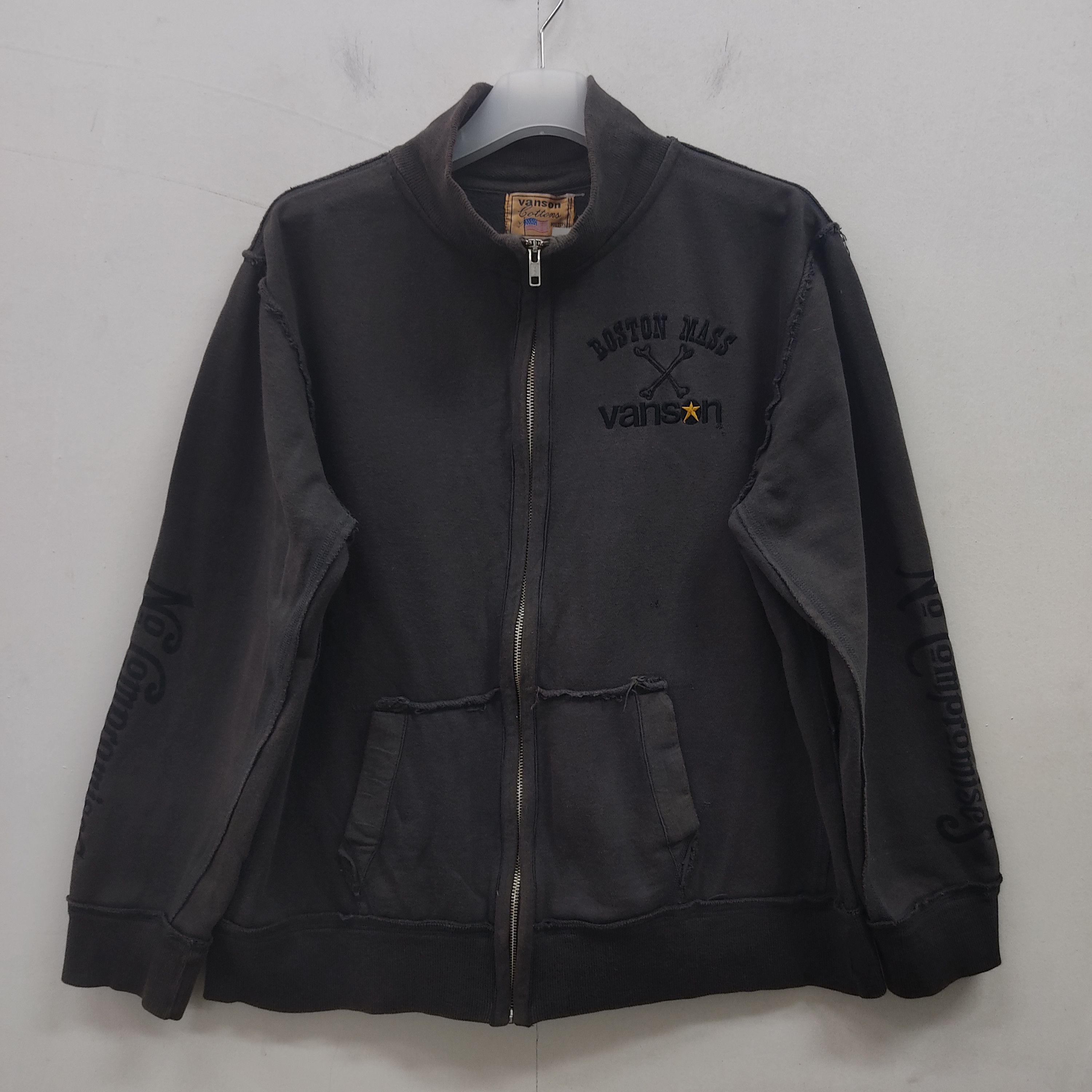 Vanson Leathers Skull Vanson Leathers x Boston Mass Sweaters Size US L / EU 52-54 / 3 - 2 Thumbnail
