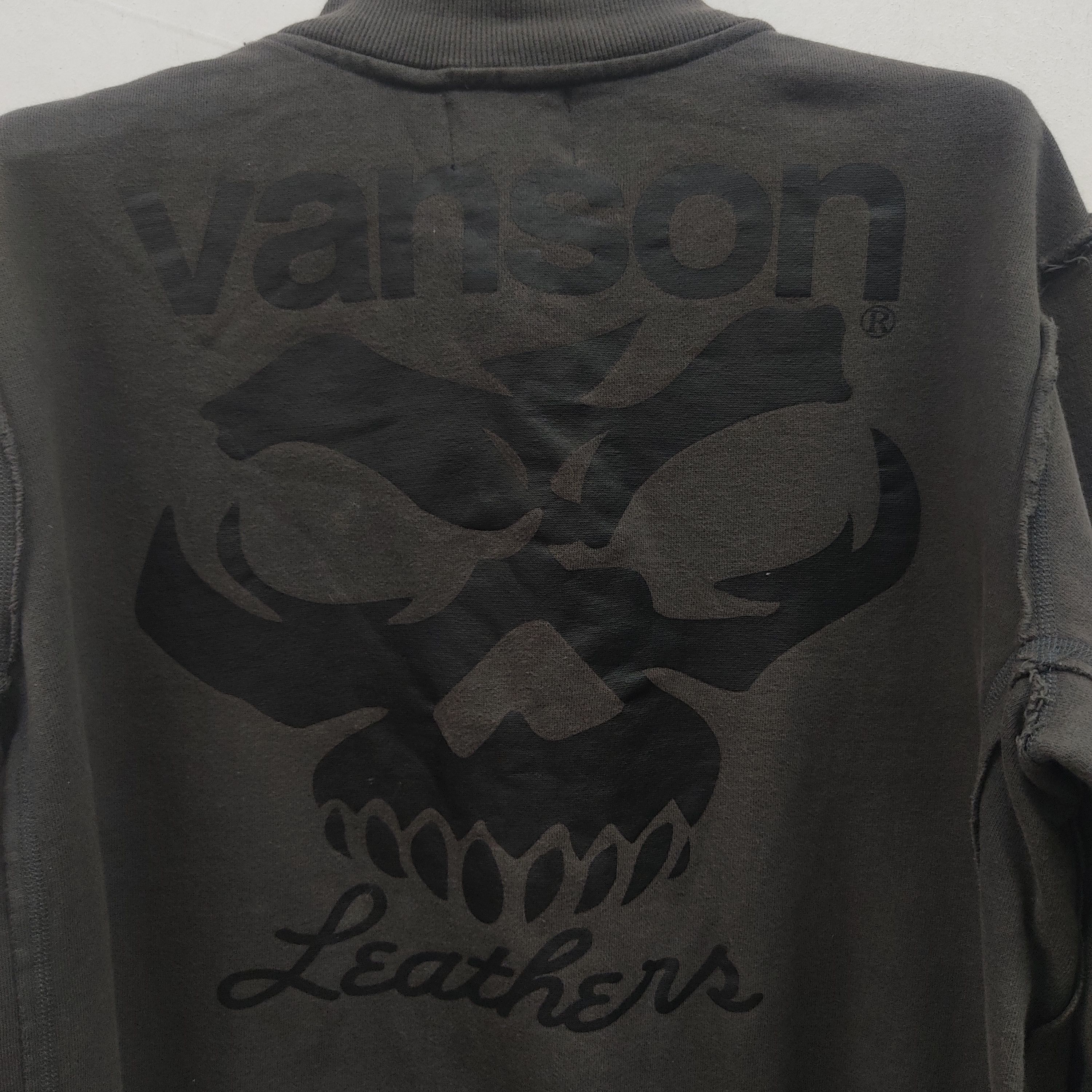 Vanson Leathers Skull Vanson Leathers x Boston Mass Sweaters Size US L / EU 52-54 / 3 - 12 Thumbnail