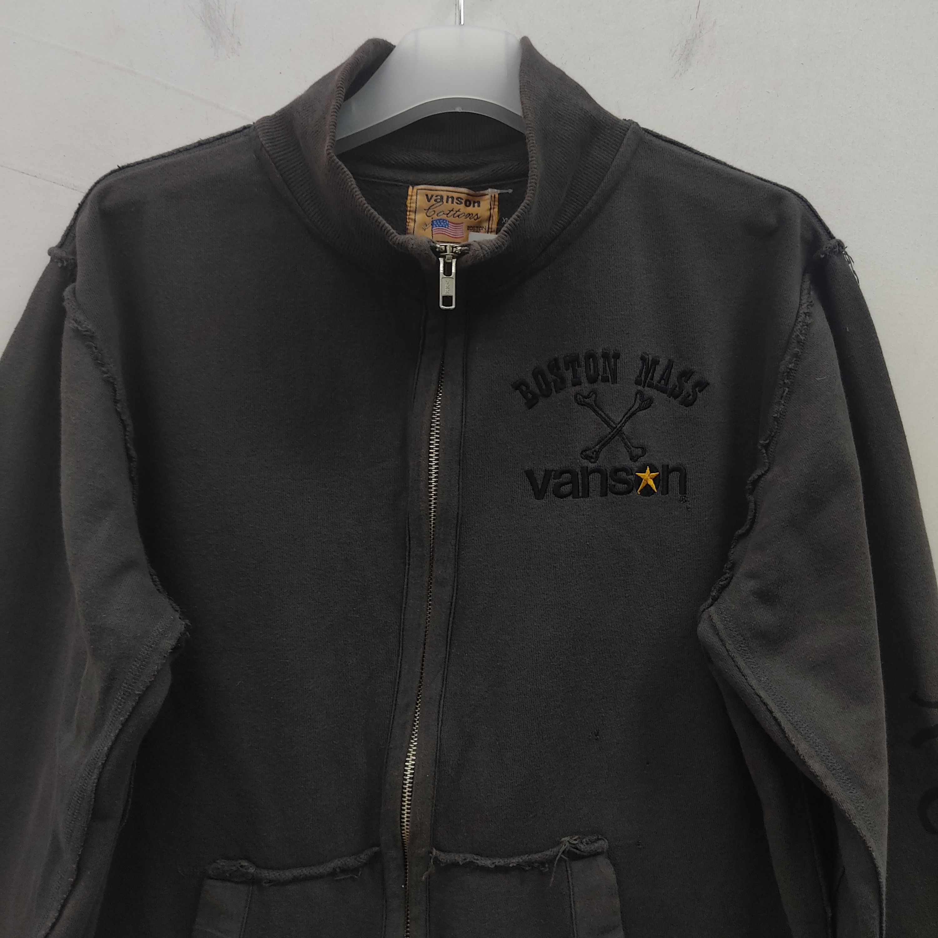Vanson Leathers Skull Vanson Leathers x Boston Mass Sweaters Size US L / EU 52-54 / 3 - 3 Thumbnail