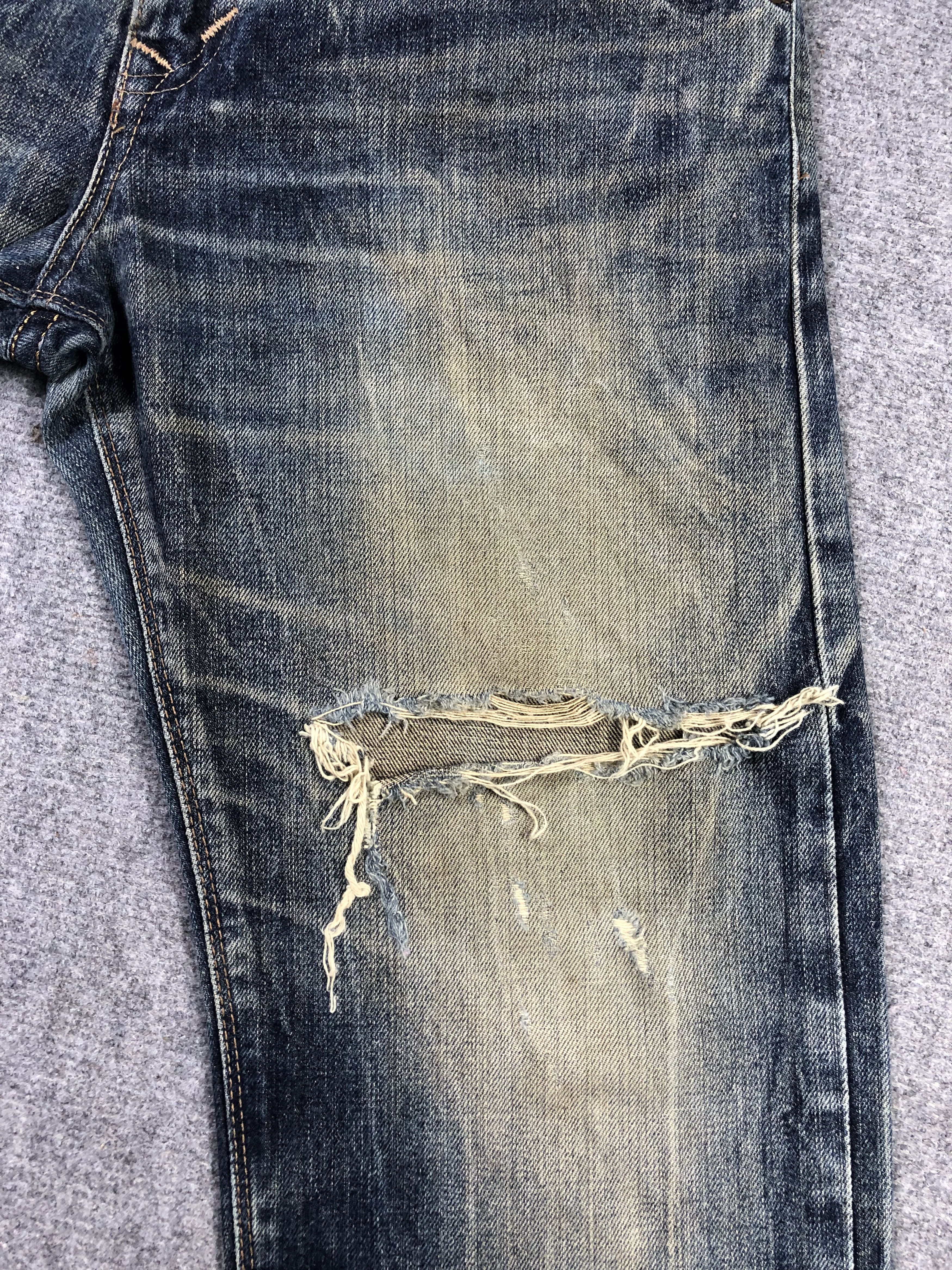 Edwin Faded Blue Edwin Exclusive Vintage Denim 34x27 Size US 34 / EU 50 - 7 Thumbnail