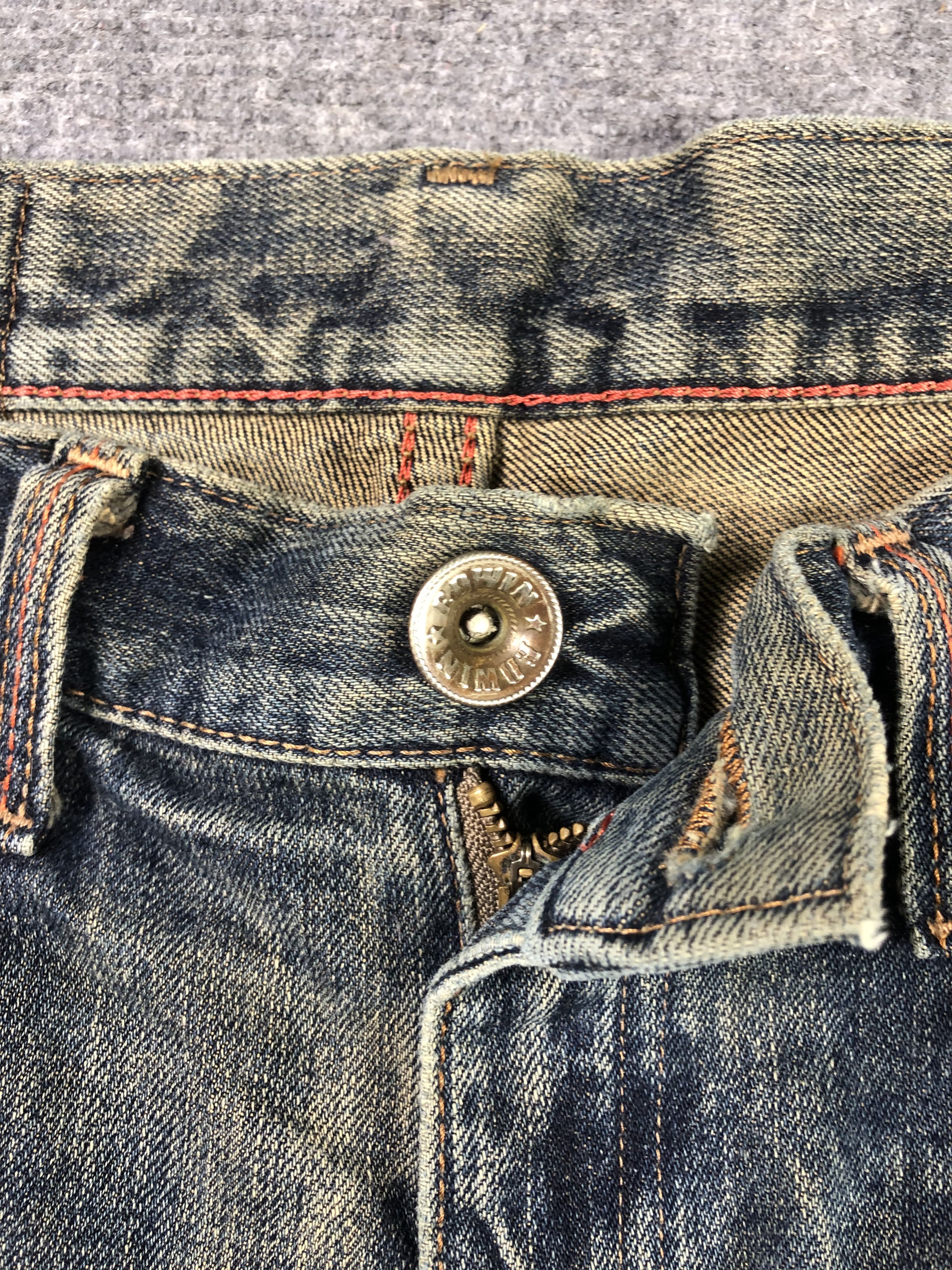 Edwin Faded Blue Edwin Exclusive Vintage Denim 34x27 Size US 34 / EU 50 - 3 Thumbnail
