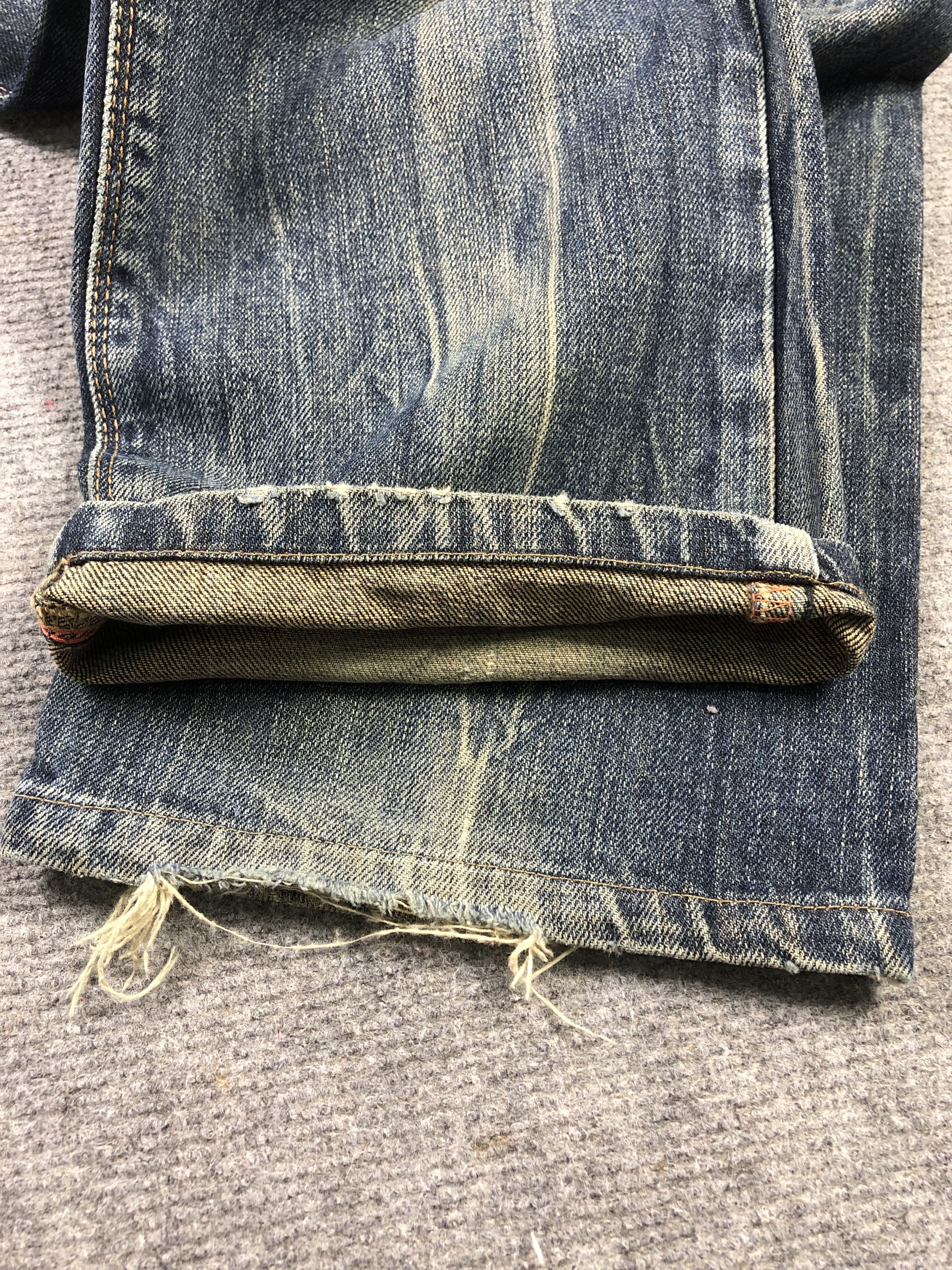 Edwin Faded Blue Edwin Exclusive Vintage Denim 34x27 Size US 34 / EU 50 - 11 Thumbnail