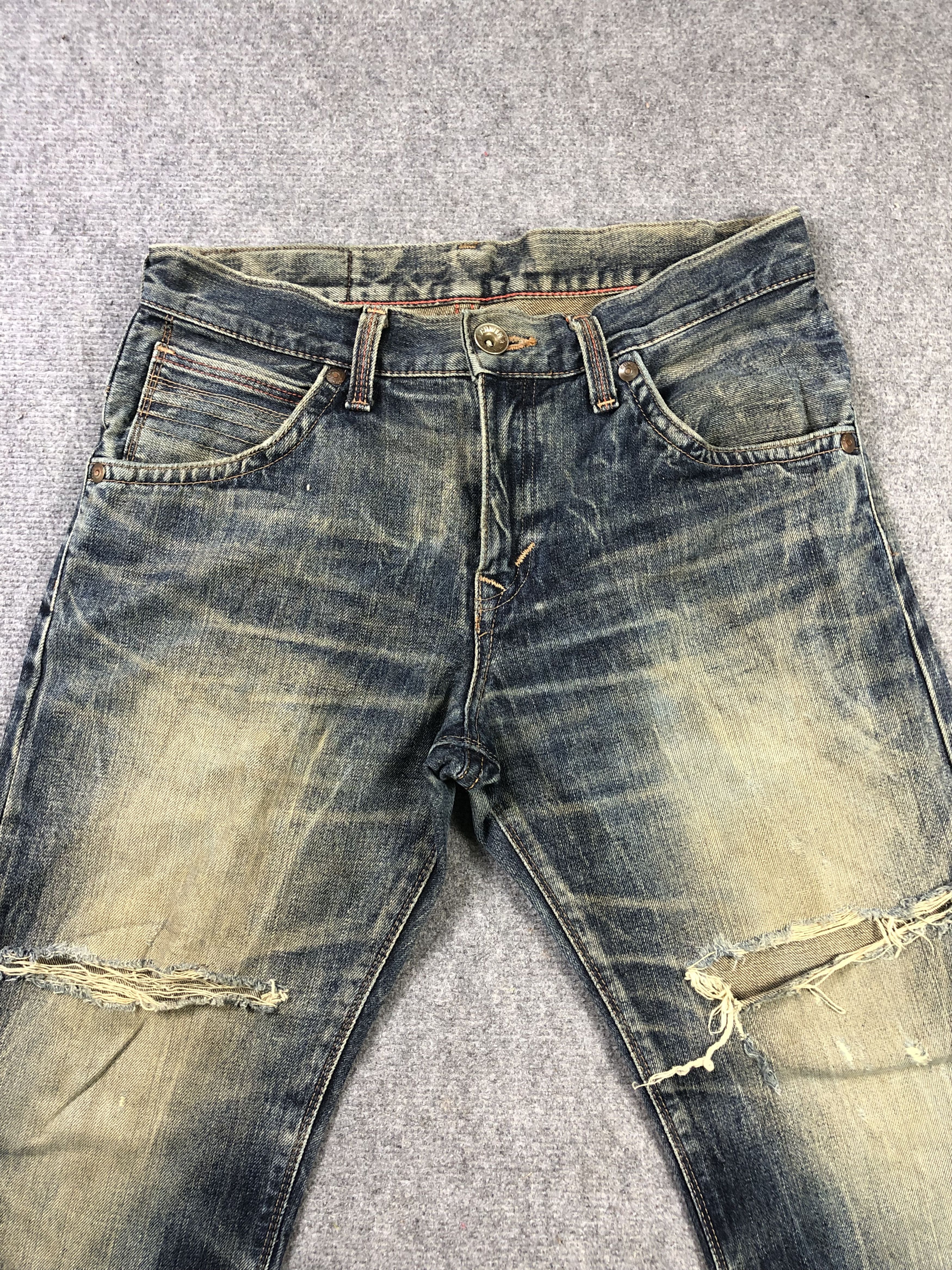 Edwin Faded Blue Edwin Exclusive Vintage Denim 34x27 Size US 34 / EU 50 - 2 Thumbnail