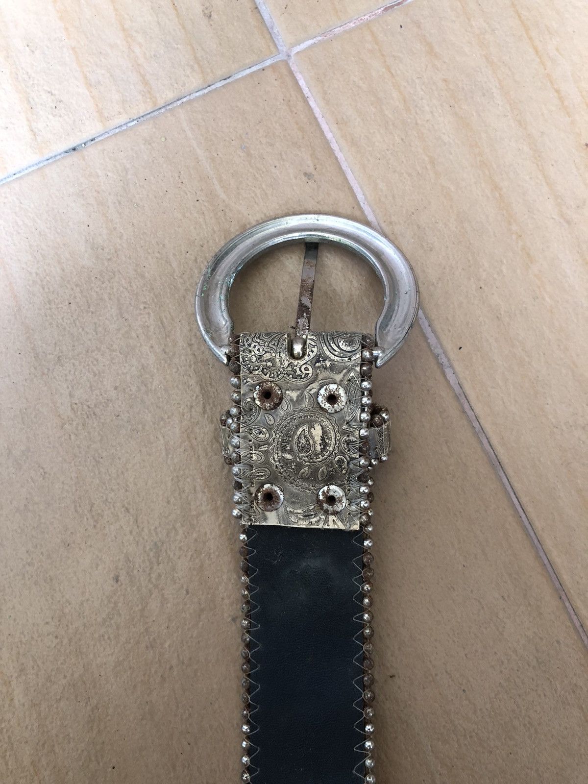 Other × Seditionaries Vintage Inspired Bb Simon Faux Leather Buckle Belts Size ONE SIZE - 4 Thumbnail