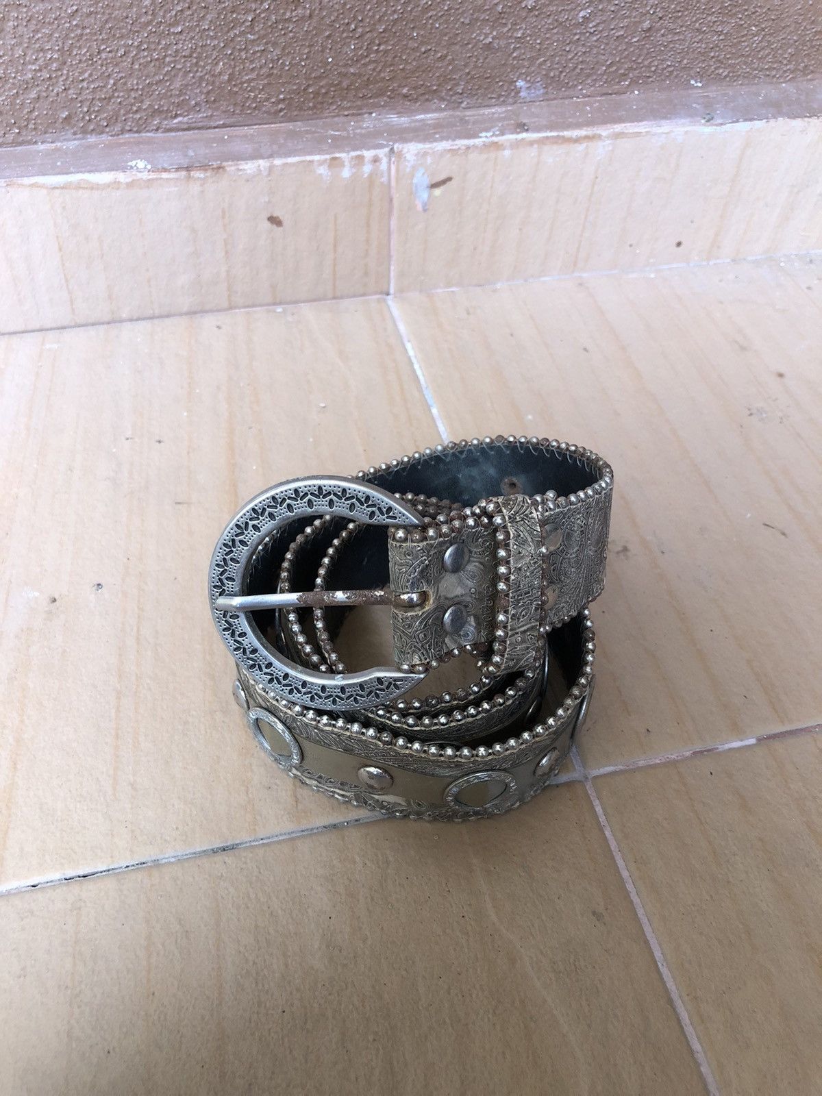 Other × Seditionaries Vintage Inspired Bb Simon Faux Leather Buckle Belts Size ONE SIZE - 2 Thumbnail