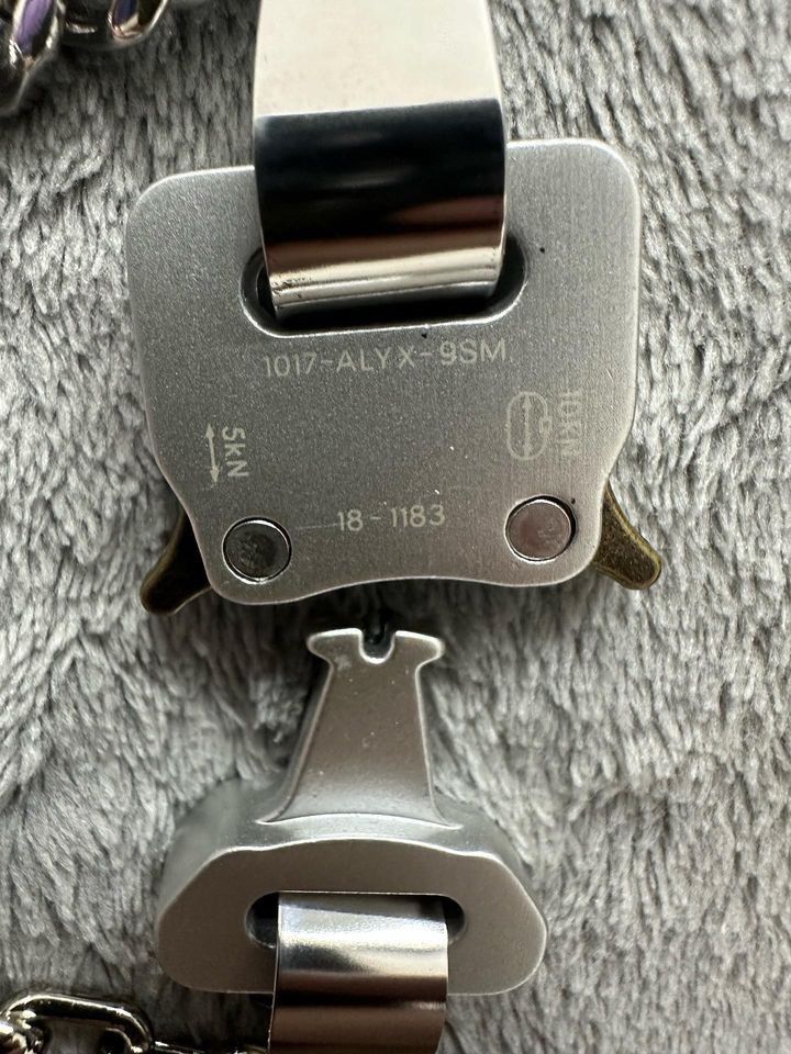 1017 ALYX 9SM 1017 ALYX 9SM SILVER BUCKLE BRACELET Size ONE SIZE - 3 Thumbnail