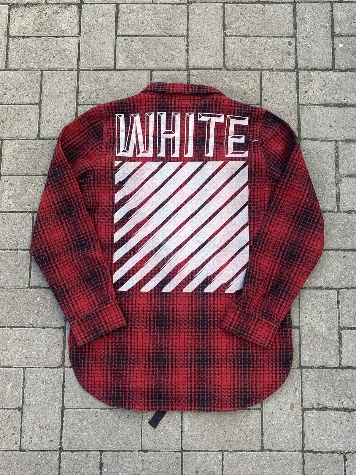 Off-White Off-White Tartan Check Flannel Shirt Button Up Size US M / EU 48-50 / 2 - 1 Thumbnail