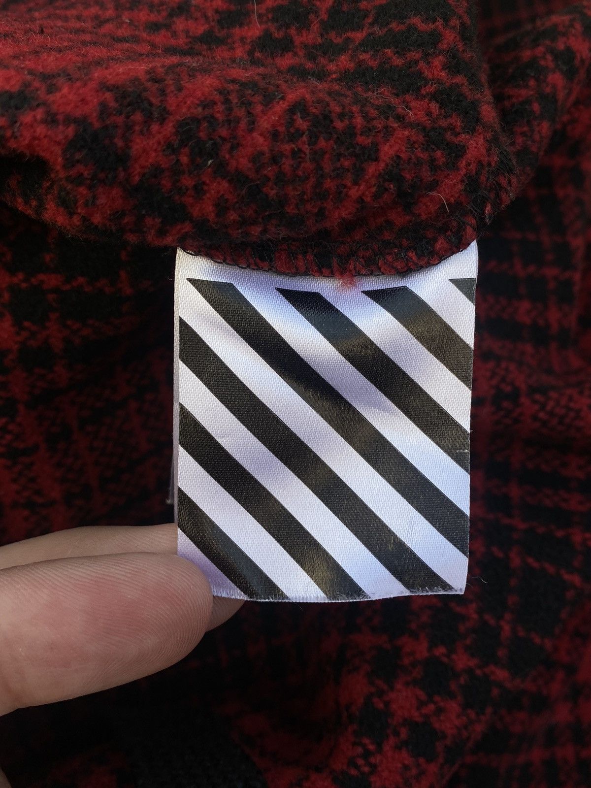 Off-White Off-White Tartan Check Flannel Shirt Button Up Size US M / EU 48-50 / 2 - 10 Thumbnail