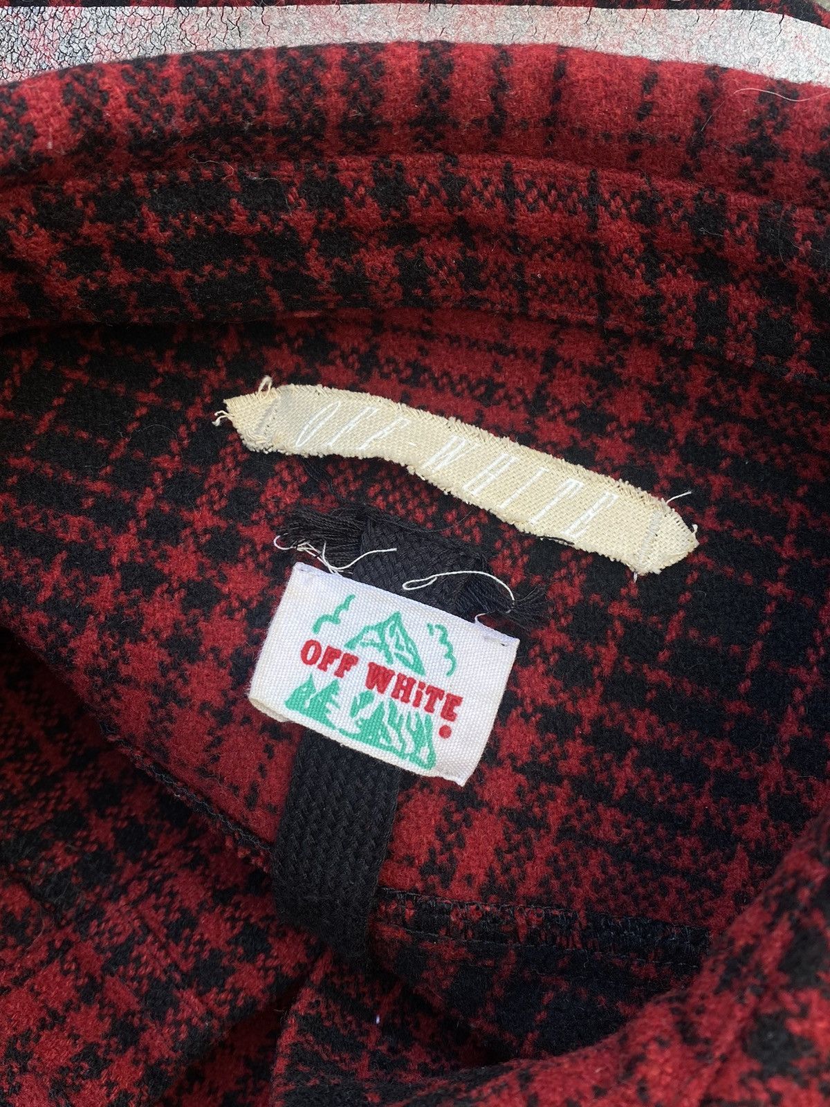 Off-White Off-White Tartan Check Flannel Shirt Button Up Size US M / EU 48-50 / 2 - 4 Thumbnail