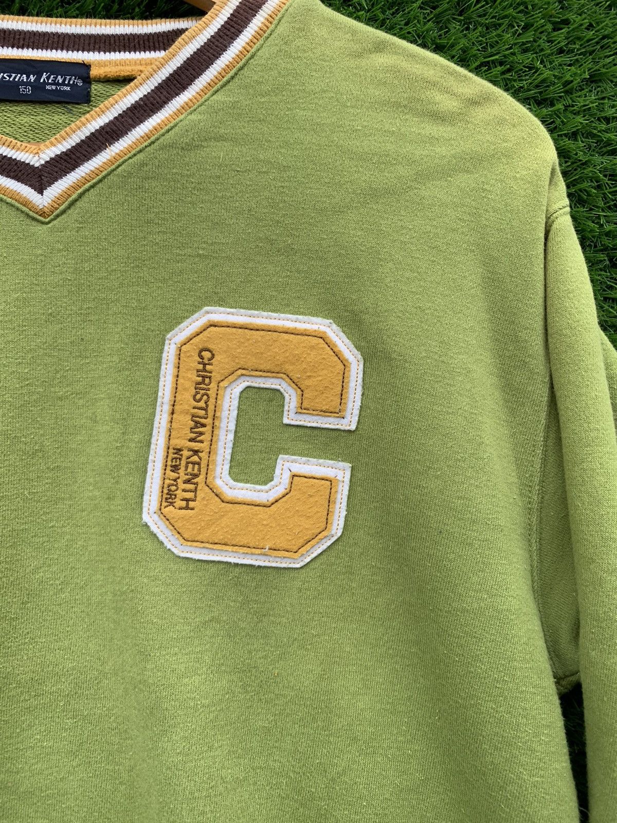 Seditionaries × Vintage 💥Vintage Christian Kenth New York Sweatshirt 💥 Size US S / EU 44-46 / 1 - 3 Thumbnail