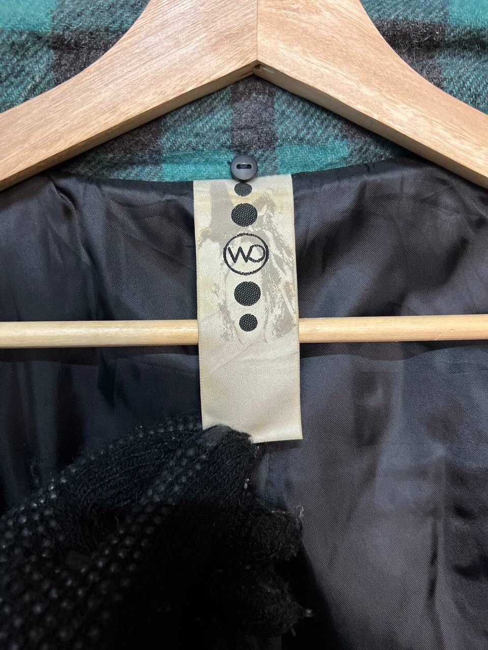 Japanese Brand MOOD DOWN PLAID WOOL TARTAN JACKET Size US S / EU 44-46 / 1 - 12 Thumbnail