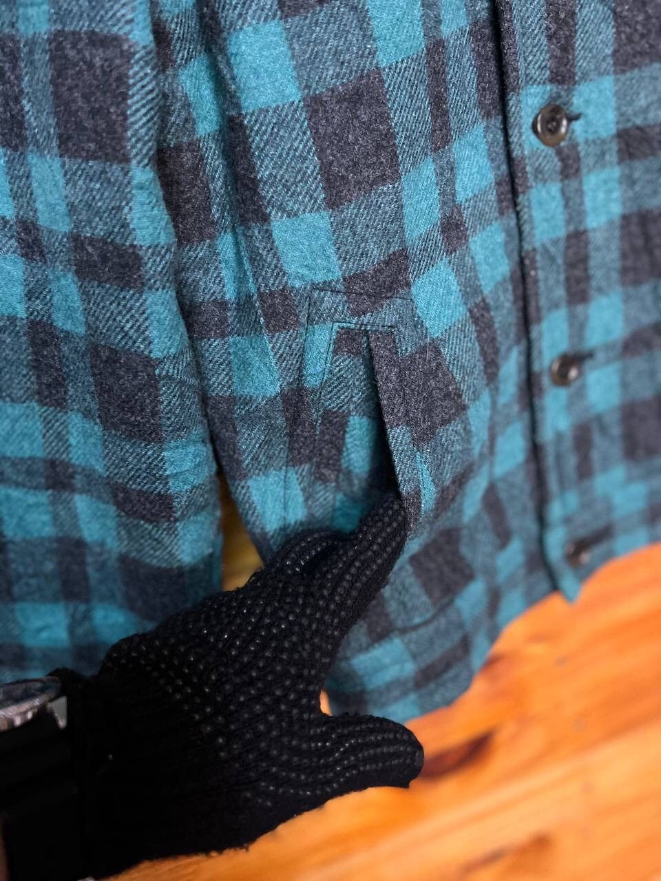 Japanese Brand MOOD DOWN PLAID WOOL TARTAN JACKET Size US S / EU 44-46 / 1 - 4 Thumbnail