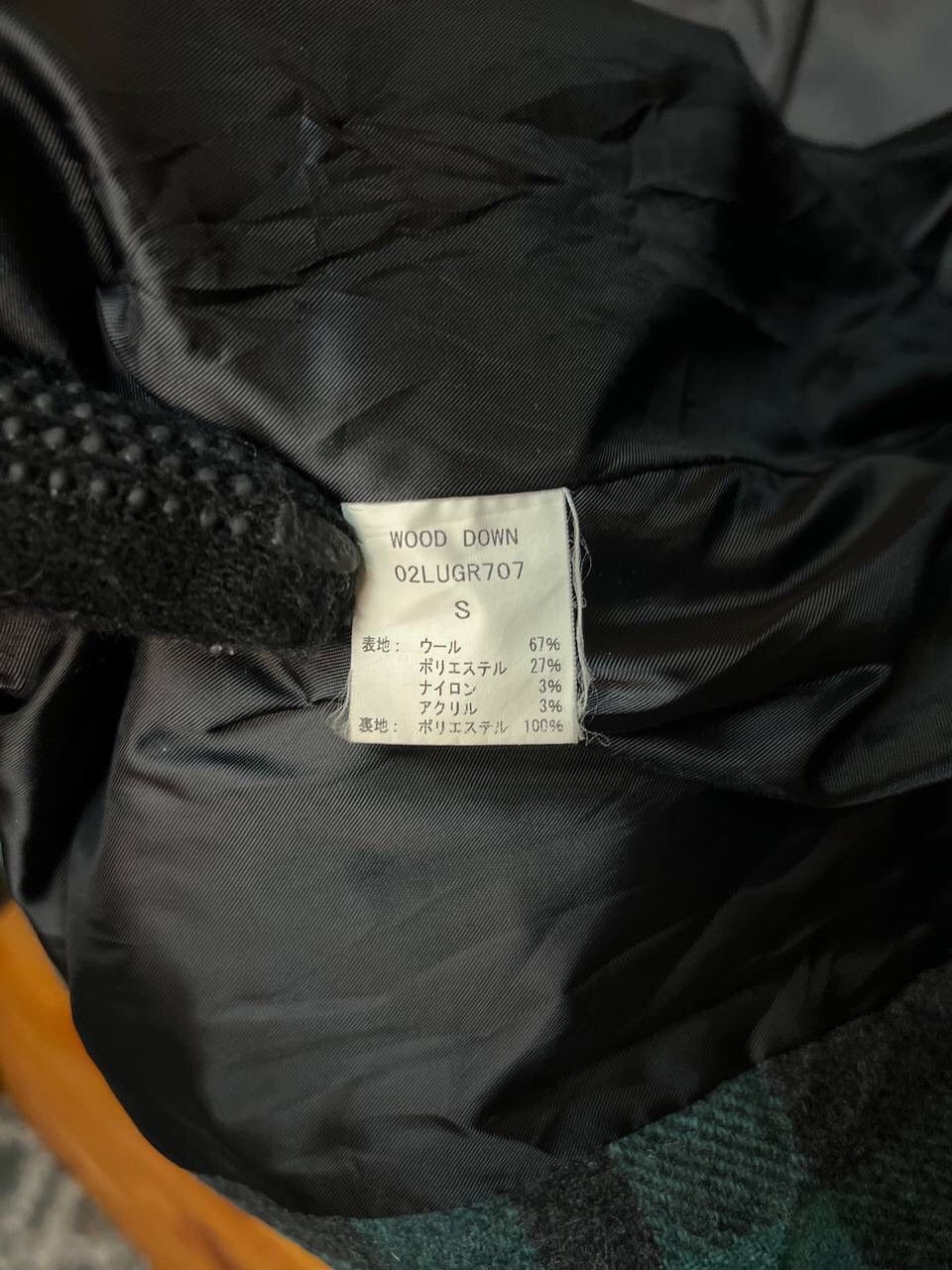 Japanese Brand MOOD DOWN PLAID WOOL TARTAN JACKET Size US S / EU 44-46 / 1 - 13 Thumbnail
