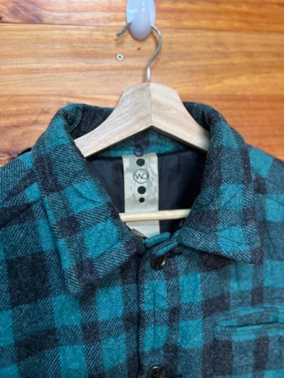 Japanese Brand MOOD DOWN PLAID WOOL TARTAN JACKET Size US S / EU 44-46 / 1 - 8 Thumbnail