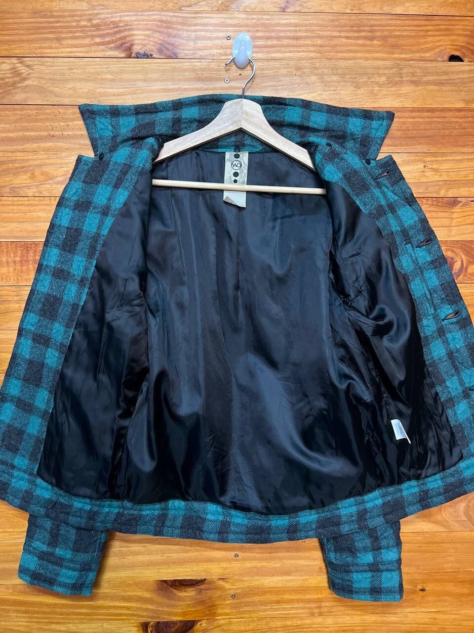 Japanese Brand MOOD DOWN PLAID WOOL TARTAN JACKET Size US S / EU 44-46 / 1 - 11 Thumbnail