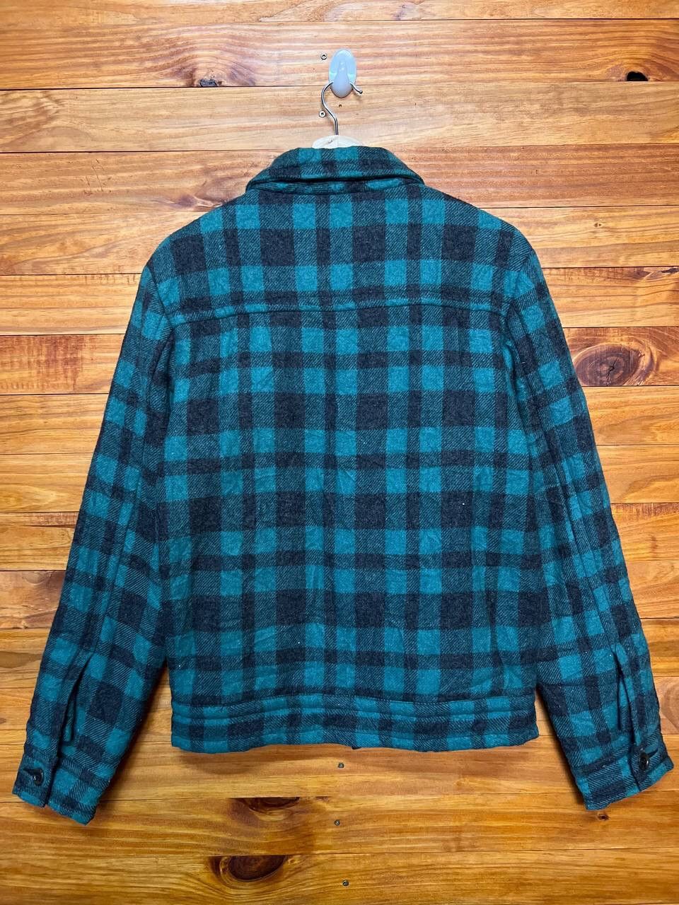 Japanese Brand MOOD DOWN PLAID WOOL TARTAN JACKET Size US S / EU 44-46 / 1 - 9 Thumbnail