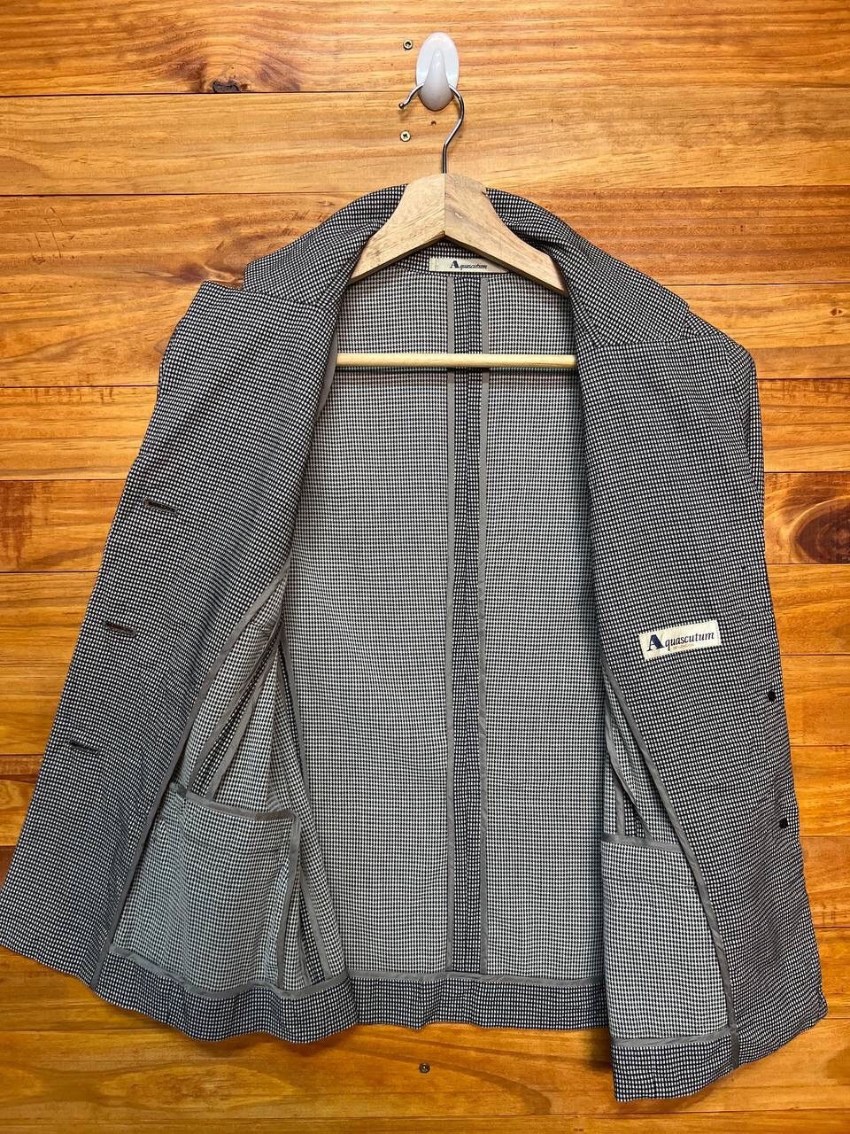 Aquascutum AQUASCUTUM OF LONDON PLAID SUIT/BLAZER MADE IN JAPAN Size 40S - 5 Thumbnail