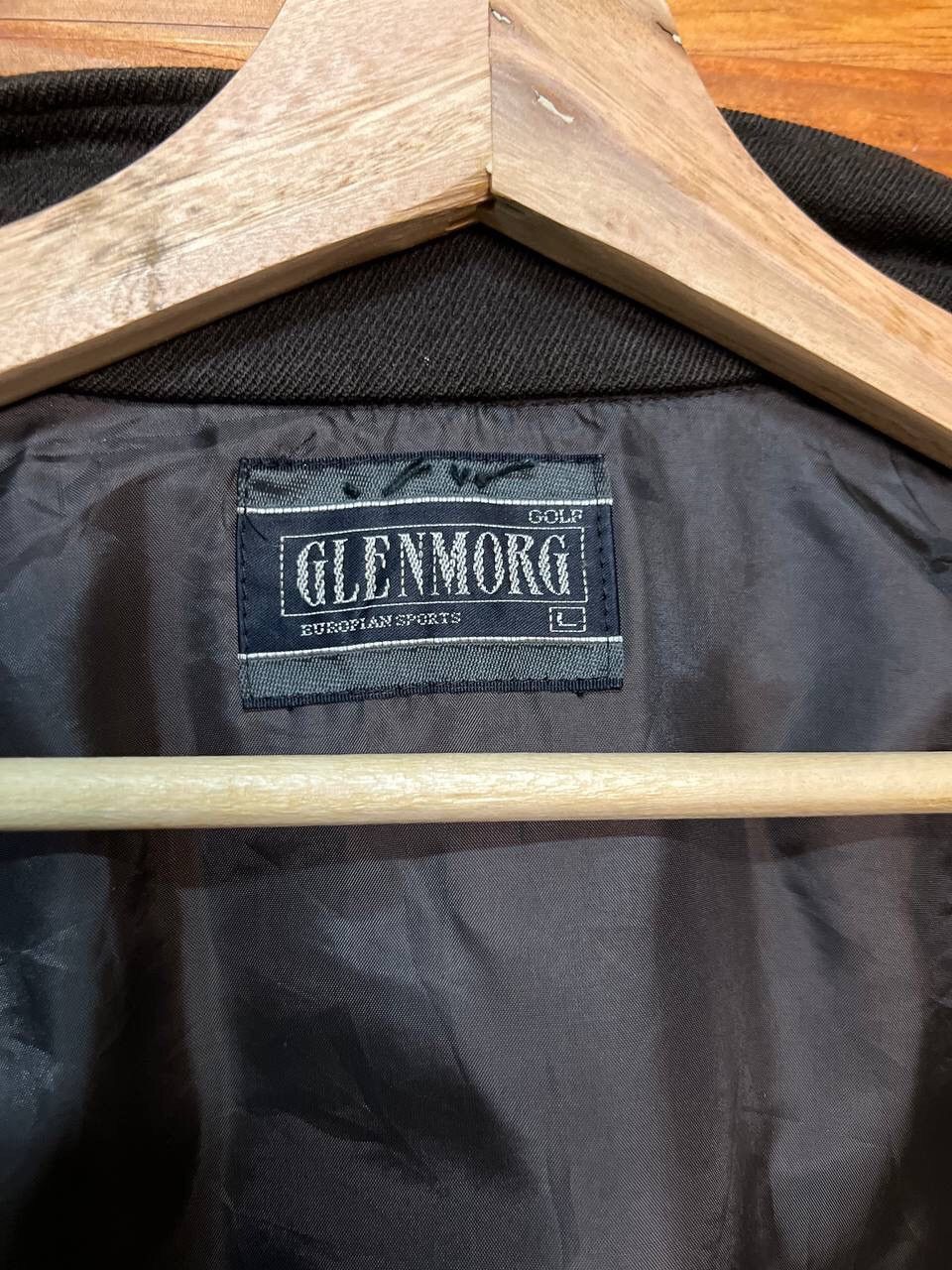 Japanese Brand GLENMORG BOMBER STYLE JACKET Size US L / EU 52-54 / 3 - 10 Thumbnail