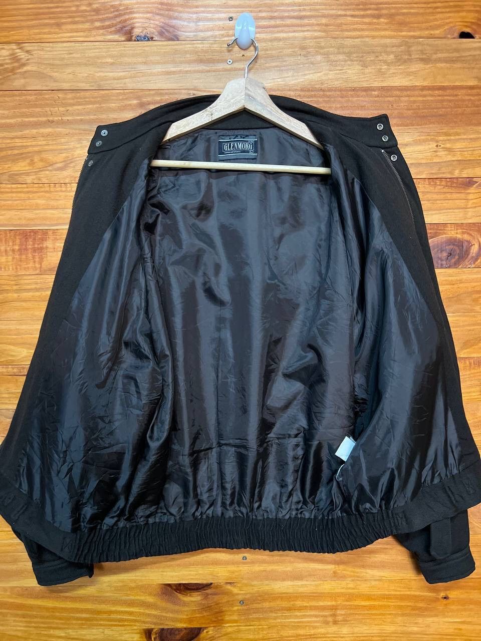 Japanese Brand GLENMORG BOMBER STYLE JACKET Size US L / EU 52-54 / 3 - 9 Thumbnail