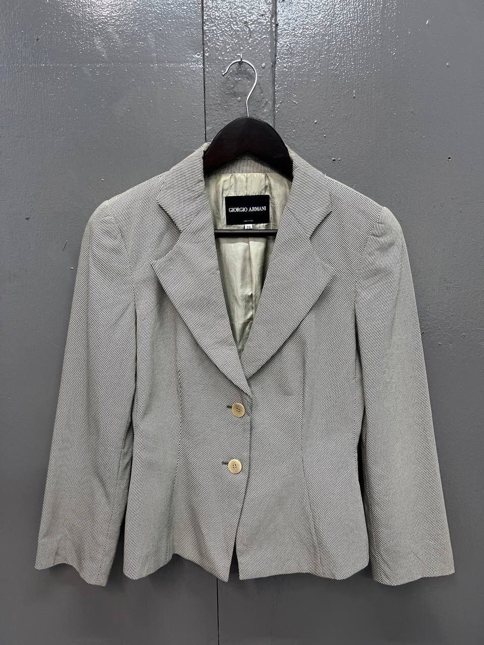 image of Giorgio Armani Coat Womens in White (Size XS)