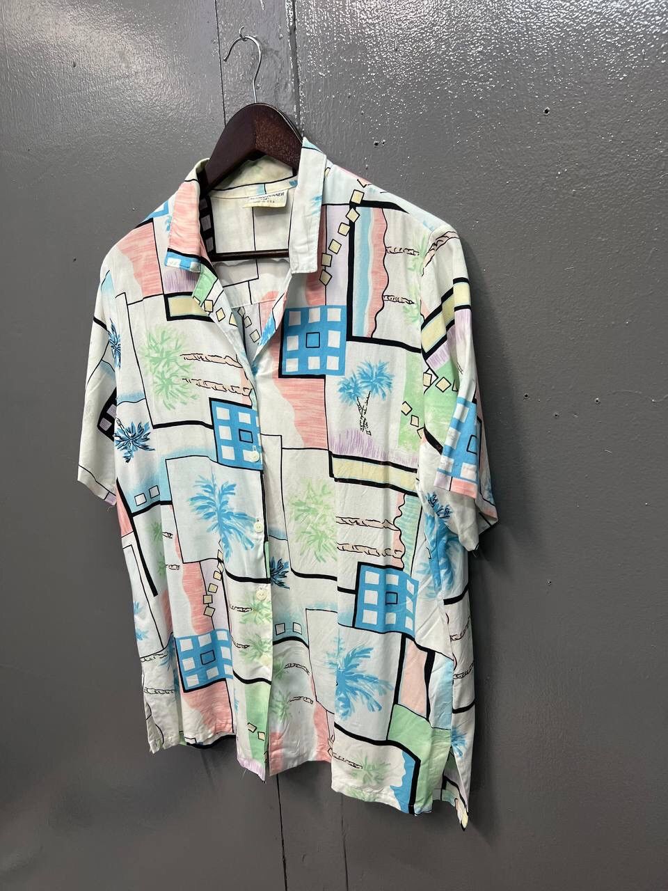 Vintage VINTAGE ALFRED DUNNER BUTTON UP SHIRT Size US L / EU 52-54 / 3 - 3 Thumbnail
