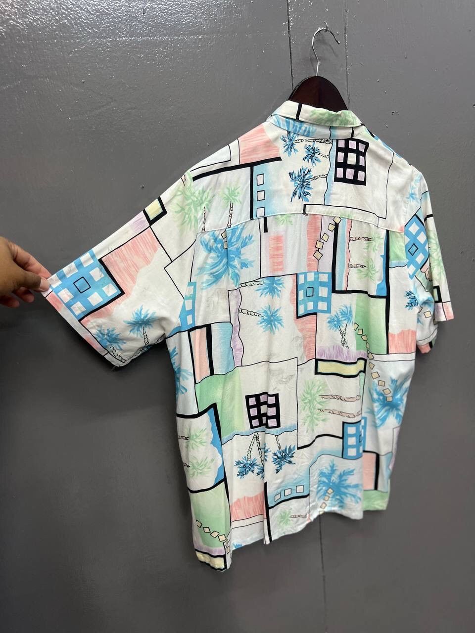 Vintage VINTAGE ALFRED DUNNER BUTTON UP SHIRT Size US L / EU 52-54 / 3 - 7 Thumbnail