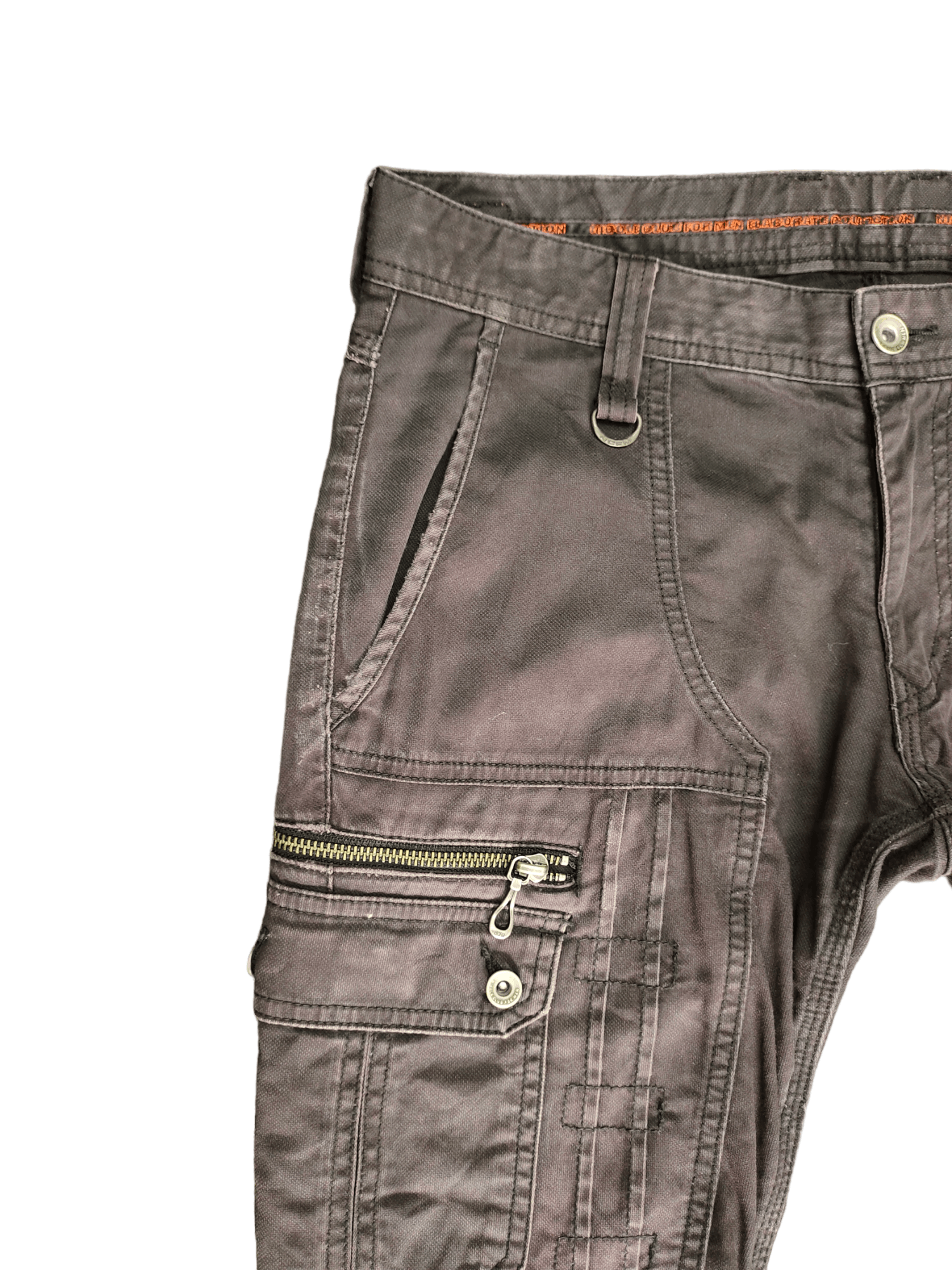 Le Grande Bleu (L.G.B.) Flare Pants Nicole Multi Pocket Boot Cut y2k Low Rise lowbox Size US 32 / EU 48 - 4 Thumbnail