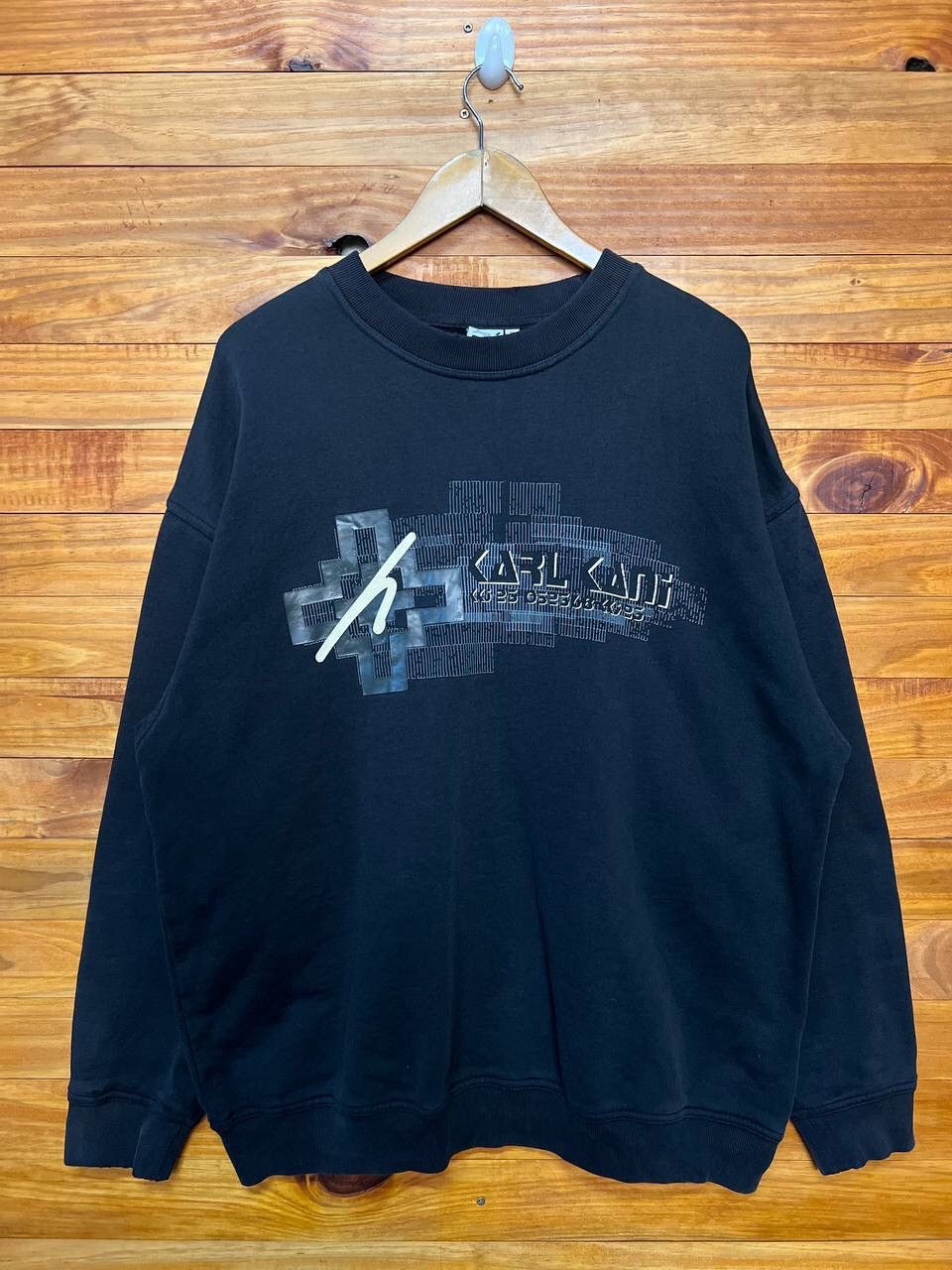 Karl Kani VINTAGE KARL KANI SPELLOUT LOGO SWEATSHIRT Size US XL / EU 56 / 4 - 1 Thumbnail