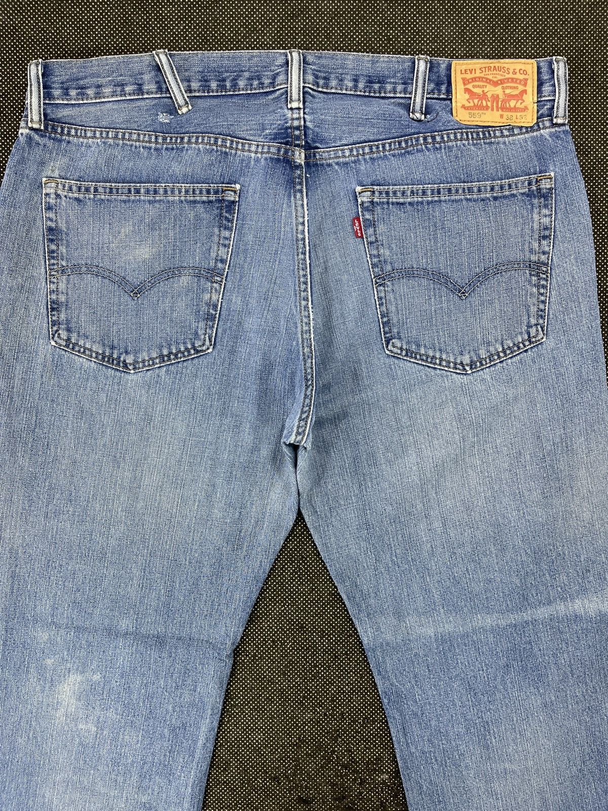 Levi's × Vintage Vintage Distressed Levis 559 Jeans - J534 Size US 40 / EU 56 - 4 Thumbnail