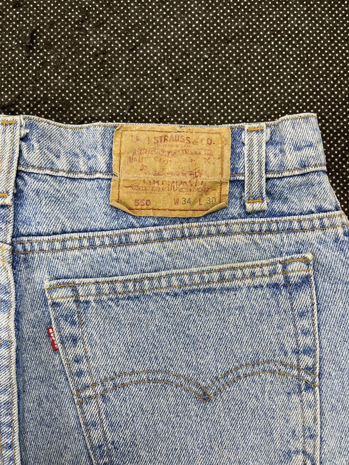 Levi's 90's Stone Wash Vintage Levis 550 Jeans - J474 Size US 34 / EU 50 - 10 Thumbnail