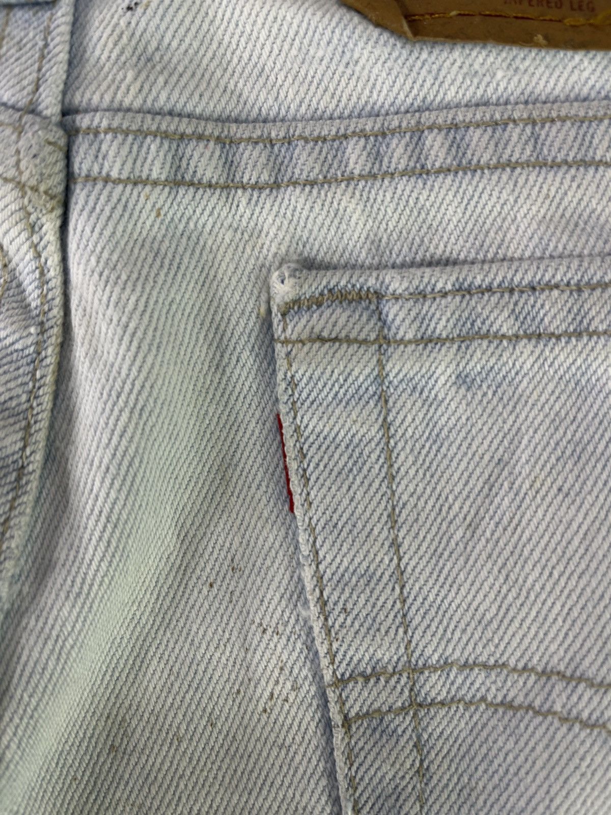 Levi's 90s Vintage Levis 550 Light Wash Jeans - J373 Size US 36 / EU 52 - 9 Thumbnail