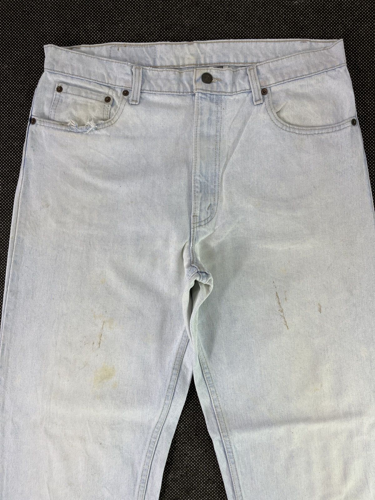 Levi's 90s Vintage Levis 550 Light Wash Jeans - J373 Size US 36 / EU 52 - 3 Thumbnail