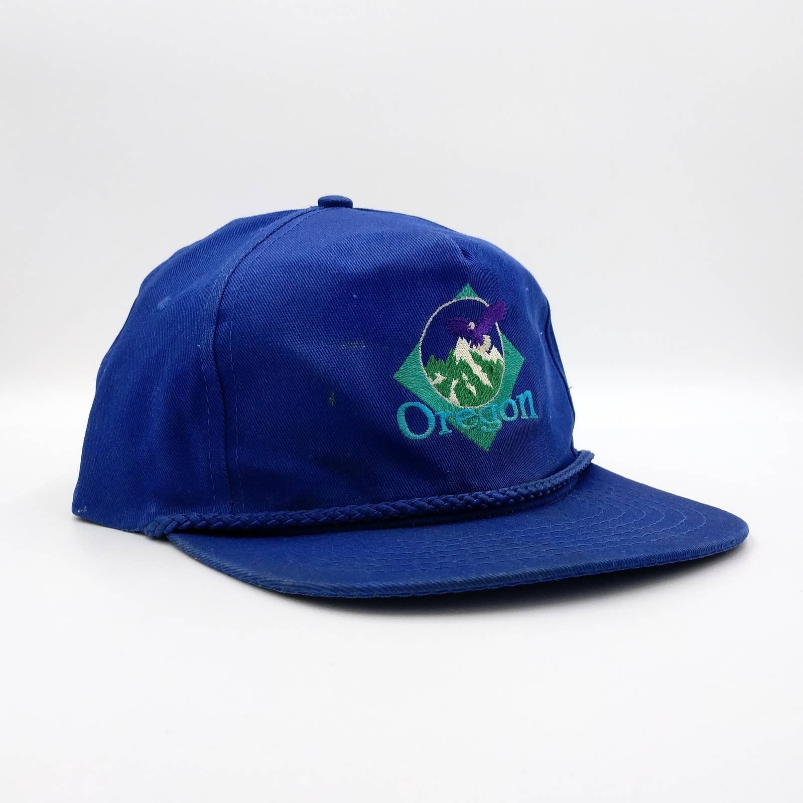 Vintage Vintage Oregon Snapback Trucker Hat Mount Hood Embroidered Size ONE SIZE - 1 Thumbnail