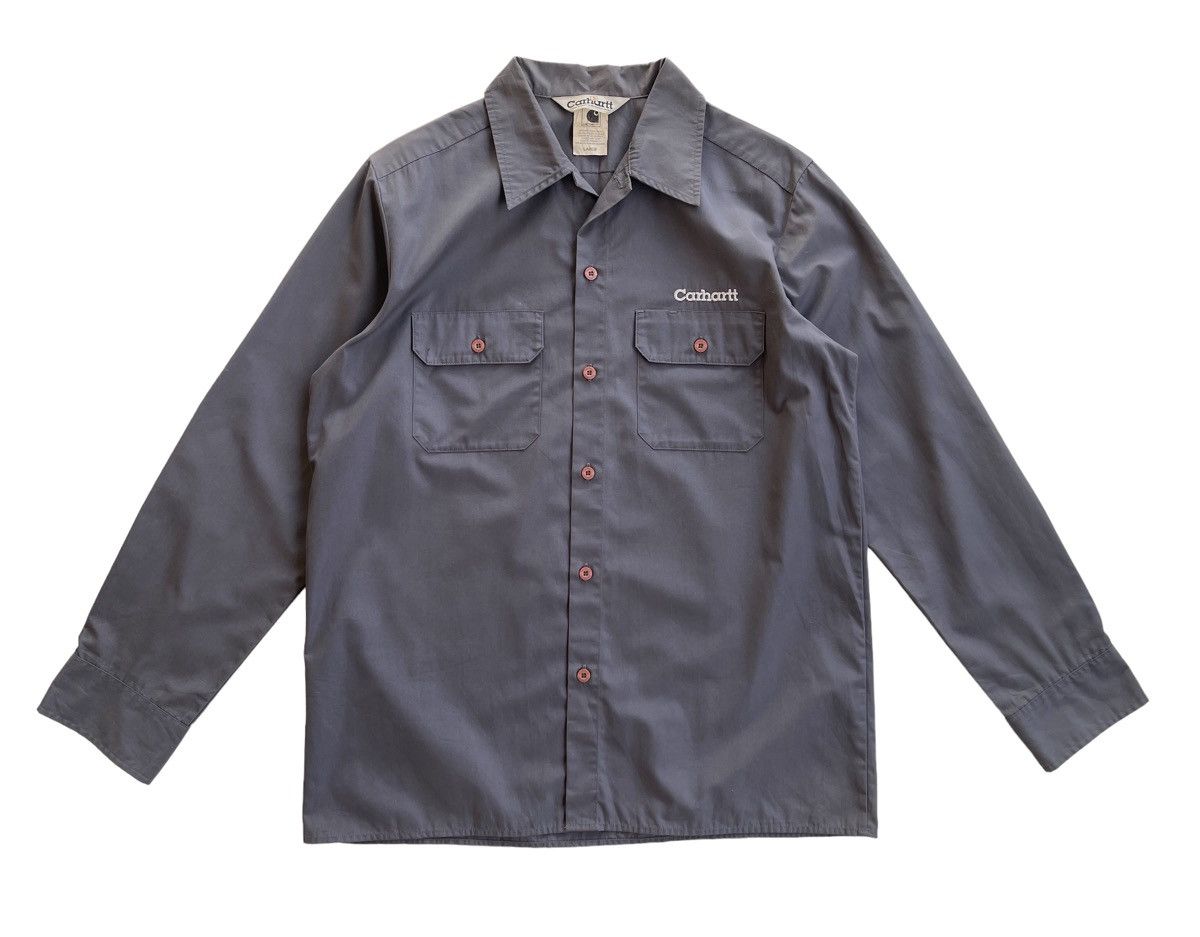 Carhartt VINTAGE CARHARTT WORK SHIRT Size US L / EU 52-54 / 3 - 3 Thumbnail