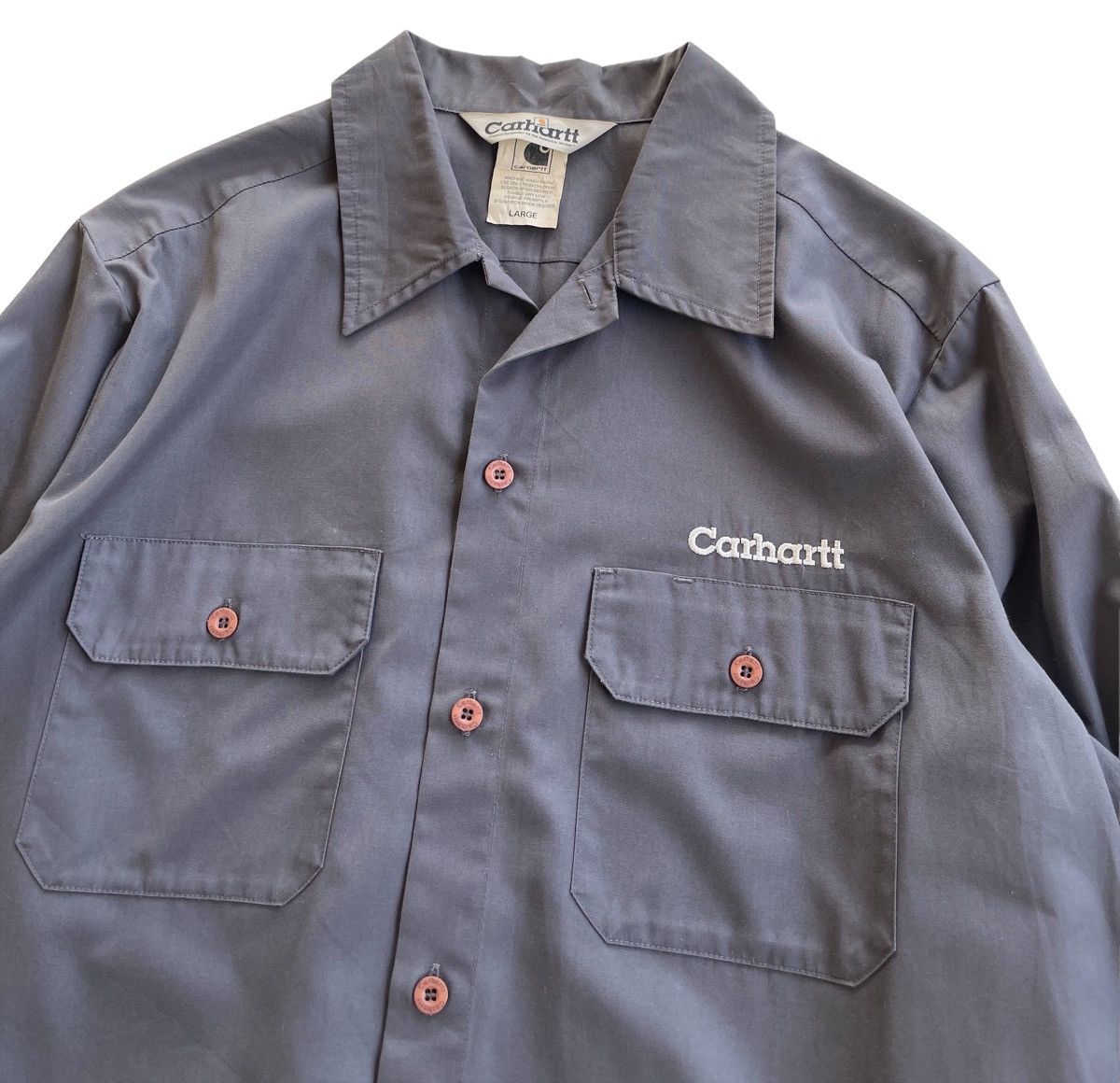 Carhartt VINTAGE CARHARTT WORK SHIRT Size US L / EU 52-54 / 3 - 5 Thumbnail