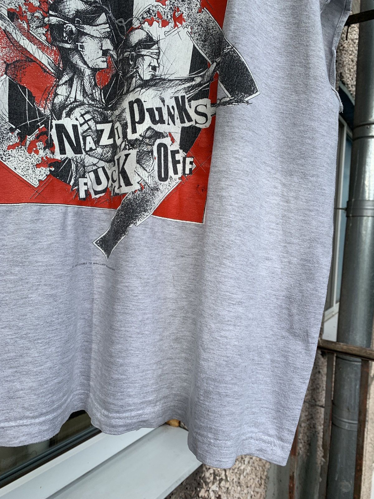 1993 Vintage Napalm Death Nazi Punks Fuck Off Sleeveles