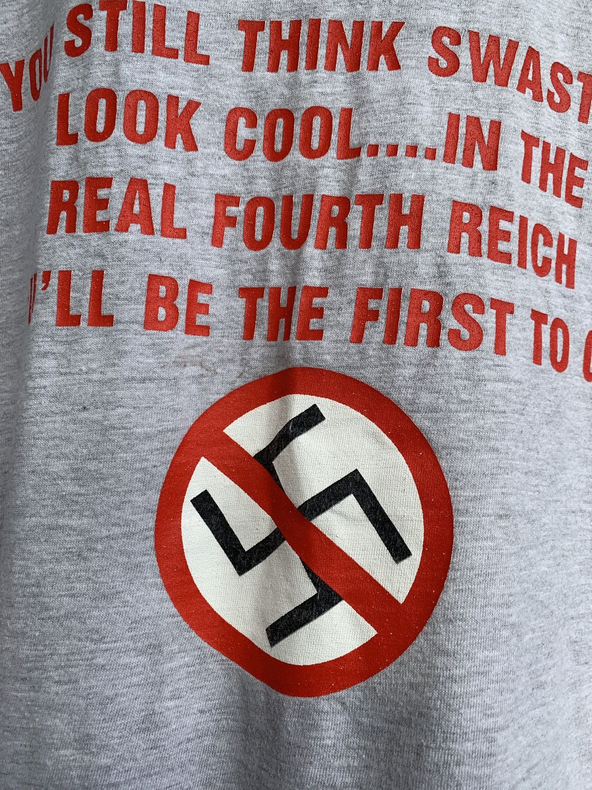 1993 Vintage Napalm Death Nazi Punks Fuck Off Sleeveles