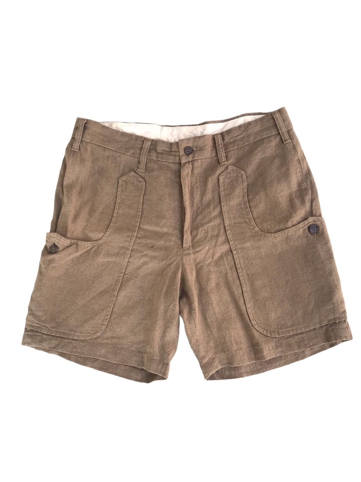 image of Nepenthes New York x South2 West8 Nepenthes South2 West8 Shorts in Brown, Men's (Size 31)