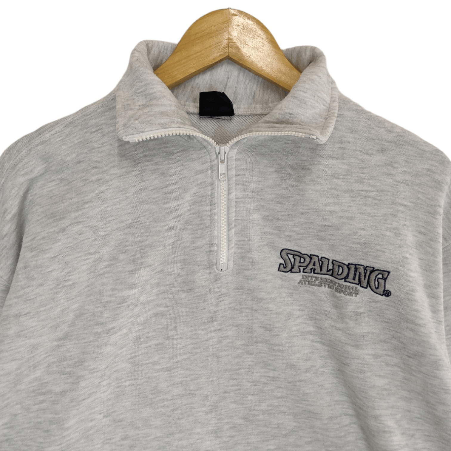 Spalding Vintage SPALDING Sportswear Jumper Sweatshirt Size US L / EU 52-54 / 3 - 4 Thumbnail