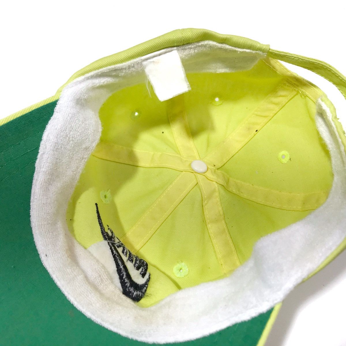 Nike × Vintage Vintage Nike air embroidered logo swoosh Cap hat Size ONE SIZE - 4 Thumbnail