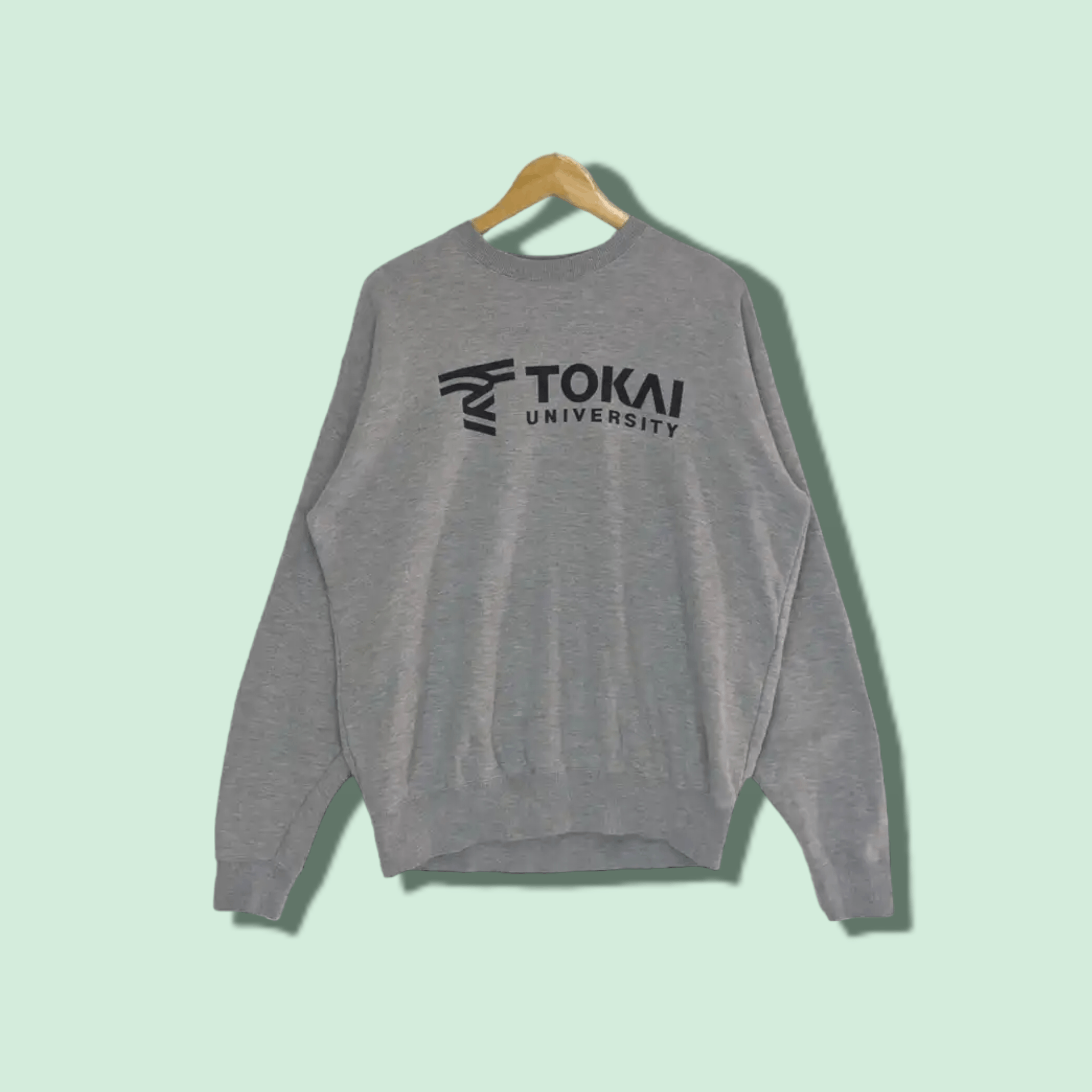 Japanese Brand Japan TOKAI UNIVERSITY Jumper Sweatshirt Size US XL / EU 56 / 4 - 1 Thumbnail