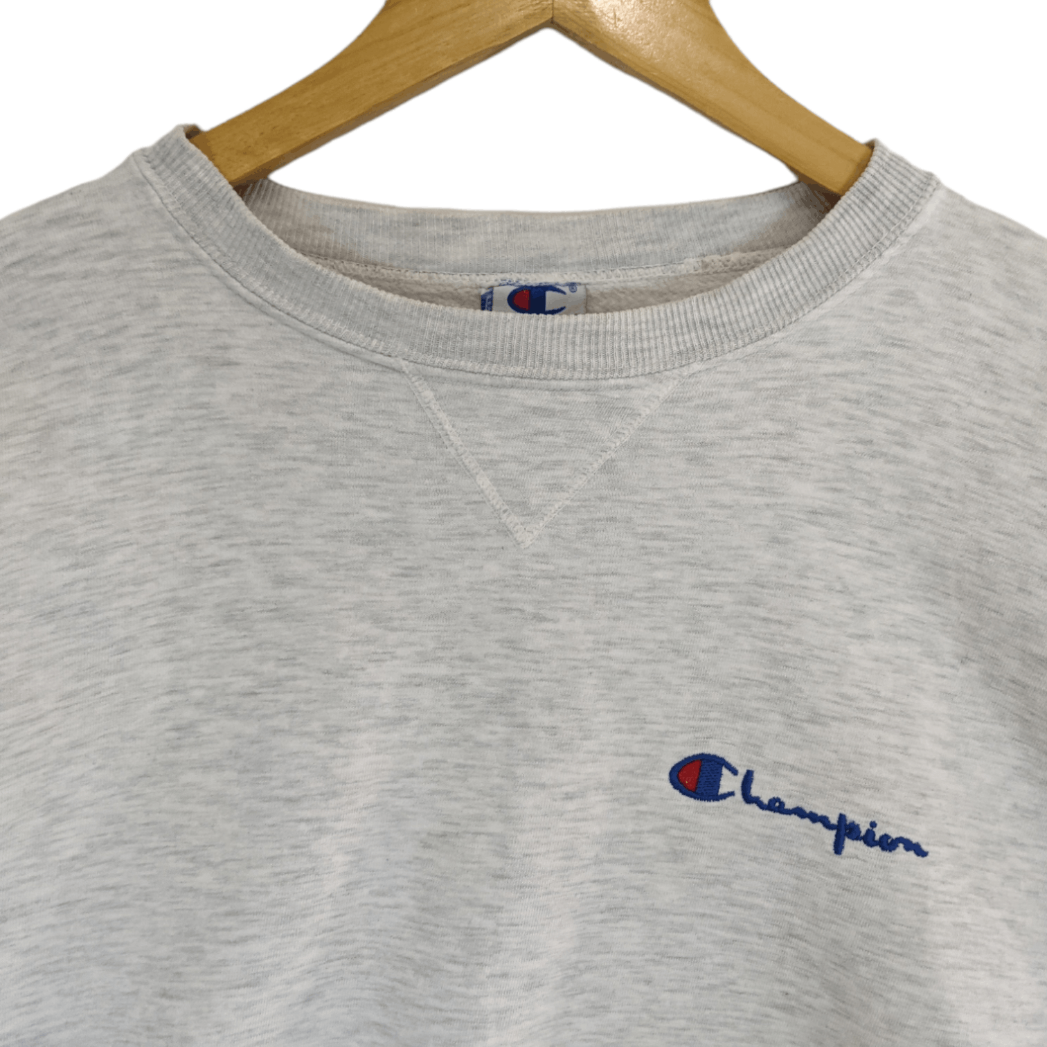 Champion Vintage 90's CHAMPION USA Plain Oversize Jumper Sweatshirt Size US L / EU 52-54 / 3 - 4 Thumbnail