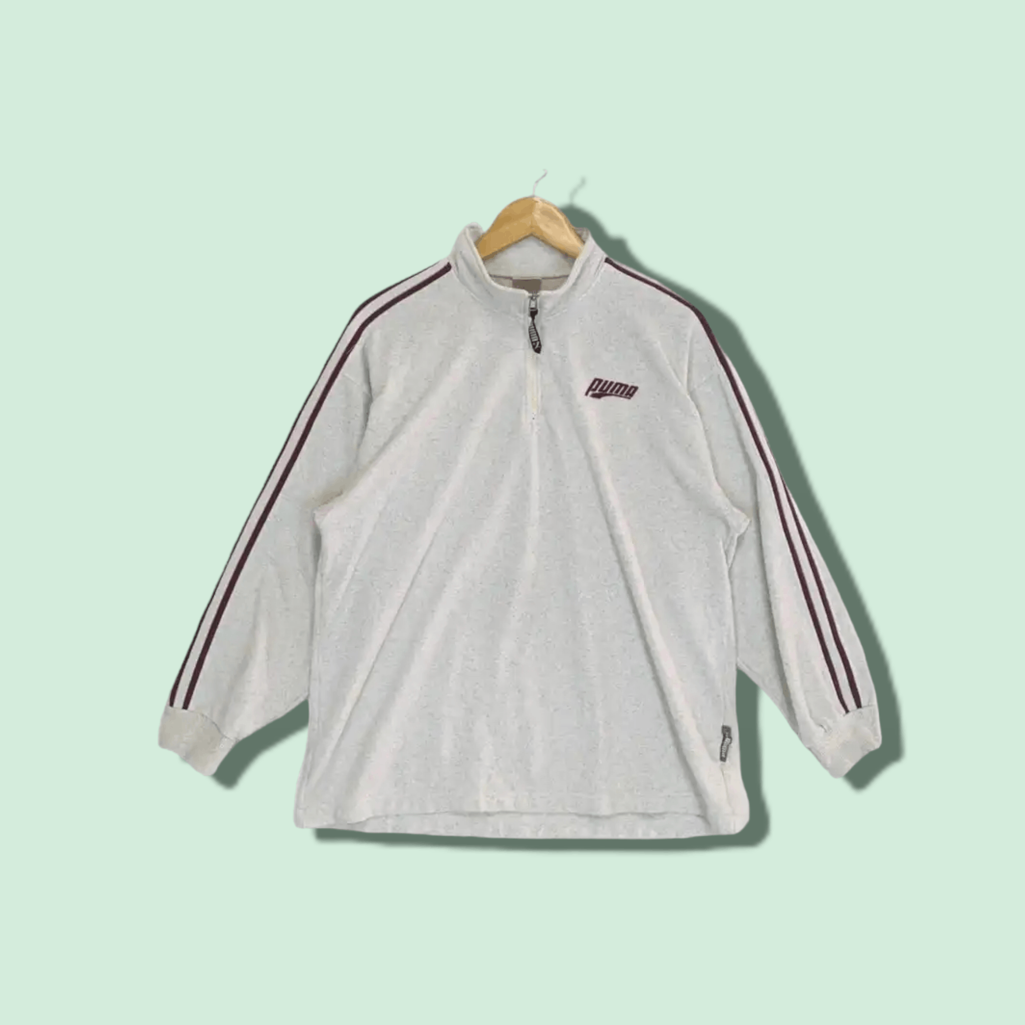 Puma Vintage PUMA Sportswear Streetwear Jumper Sweatshirt Size US L / EU 52-54 / 3 - 1 Thumbnail