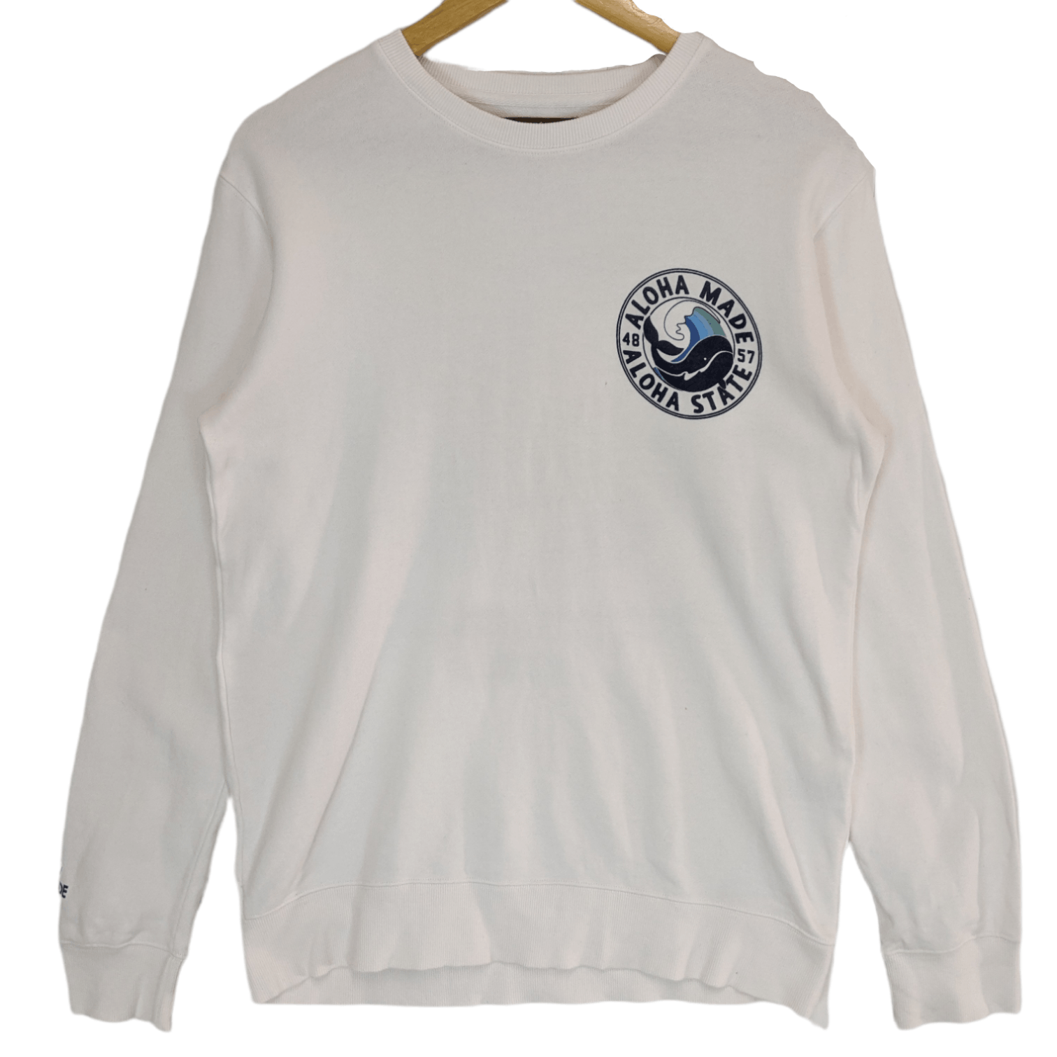 Japanese Brand ALOHA MADE Aloha State Hawaii Surfer Jumper Sweatshirt Size US M / EU 48-50 / 2 - 2 Thumbnail