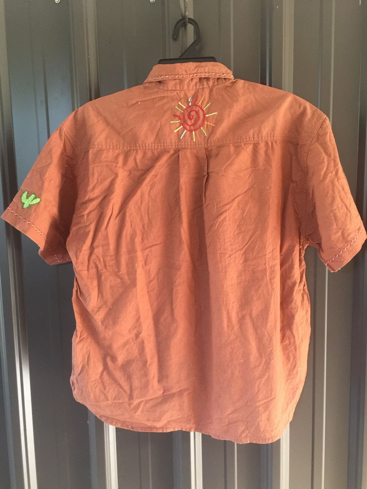 Japanese Brand Adio City Nice Design Hippie Style Button Up Shirt Size US S / EU 44-46 / 1 - 3 Thumbnail