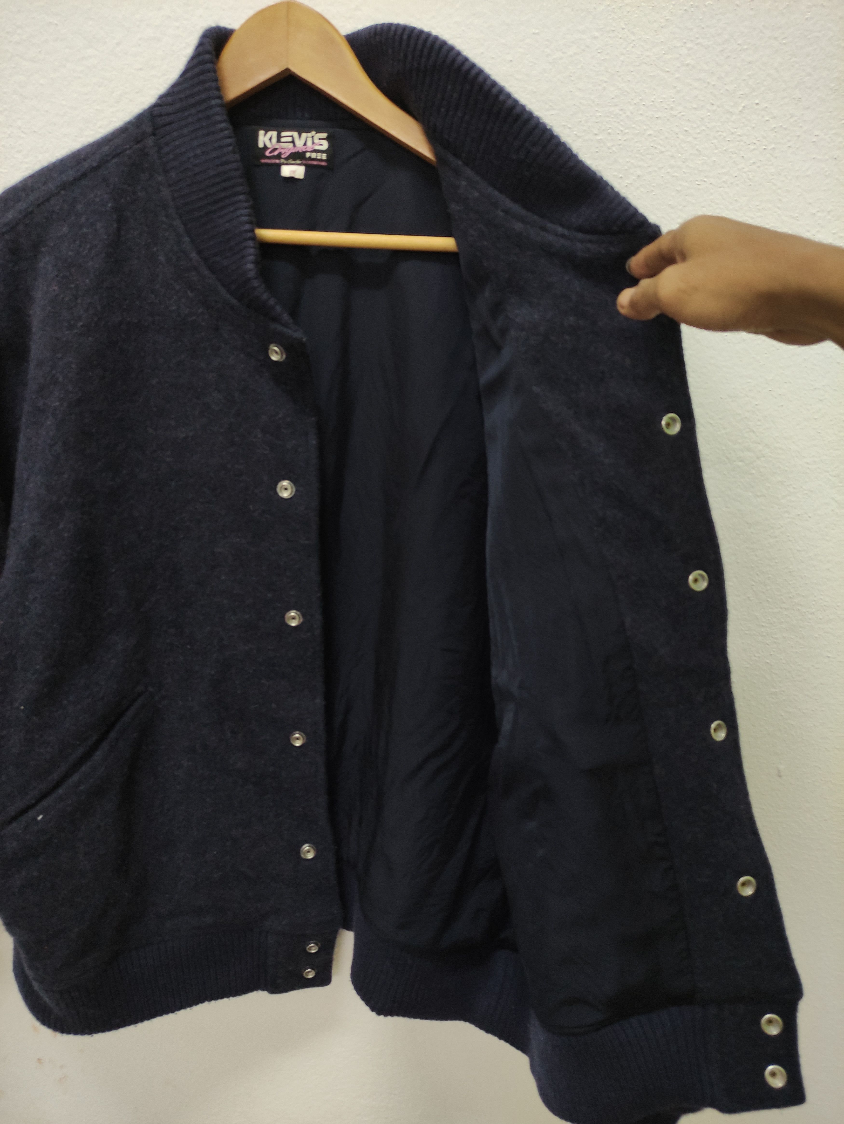 Other Vintage Klevis Team Rider Wool Varsity Jacket Made in Japan Size US XL / EU 56 / 4 - 5 Thumbnail