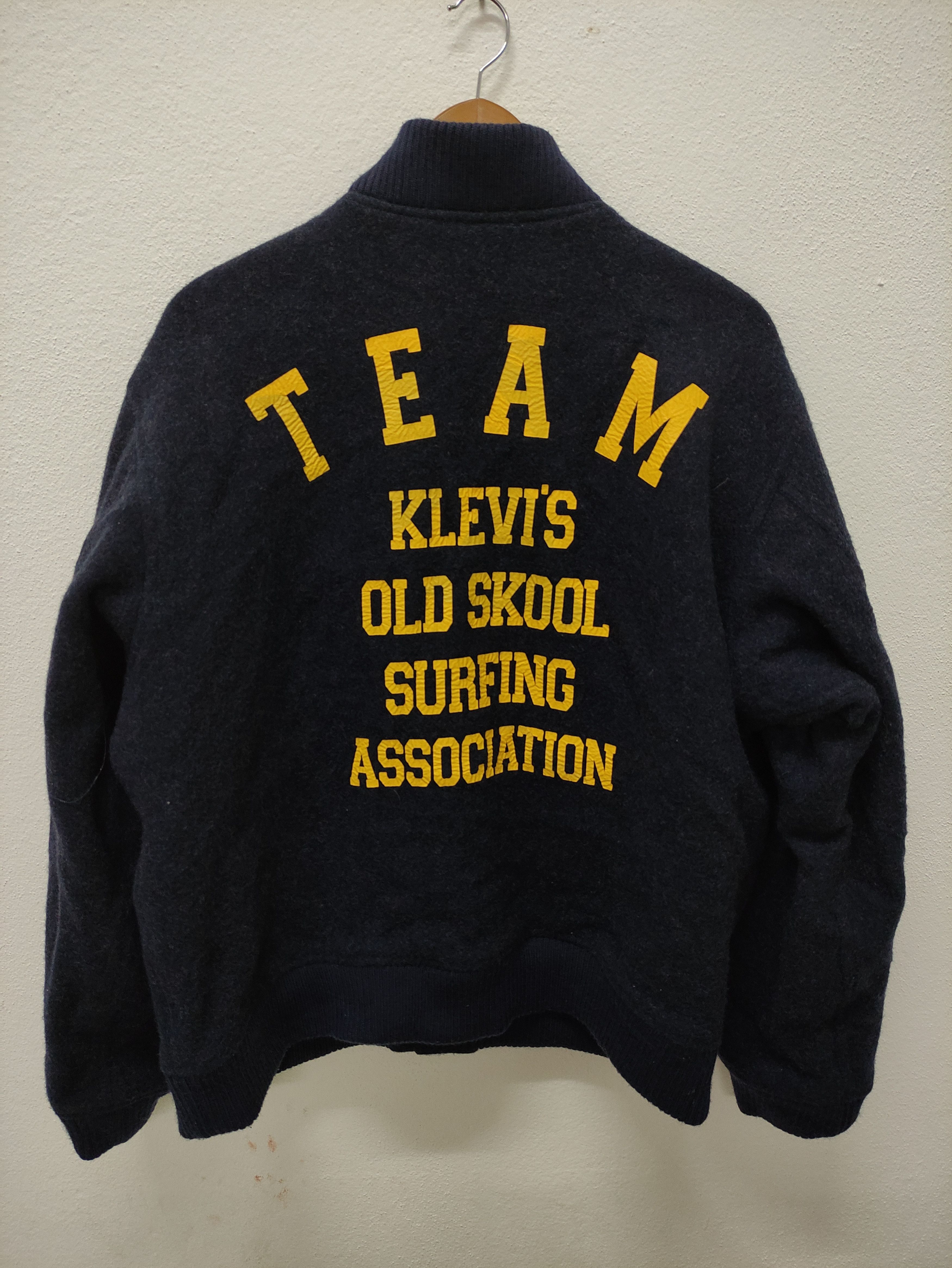 Other Vintage Klevis Team Rider Wool Varsity Jacket Made in Japan Size US XL / EU 56 / 4 - 3 Thumbnail