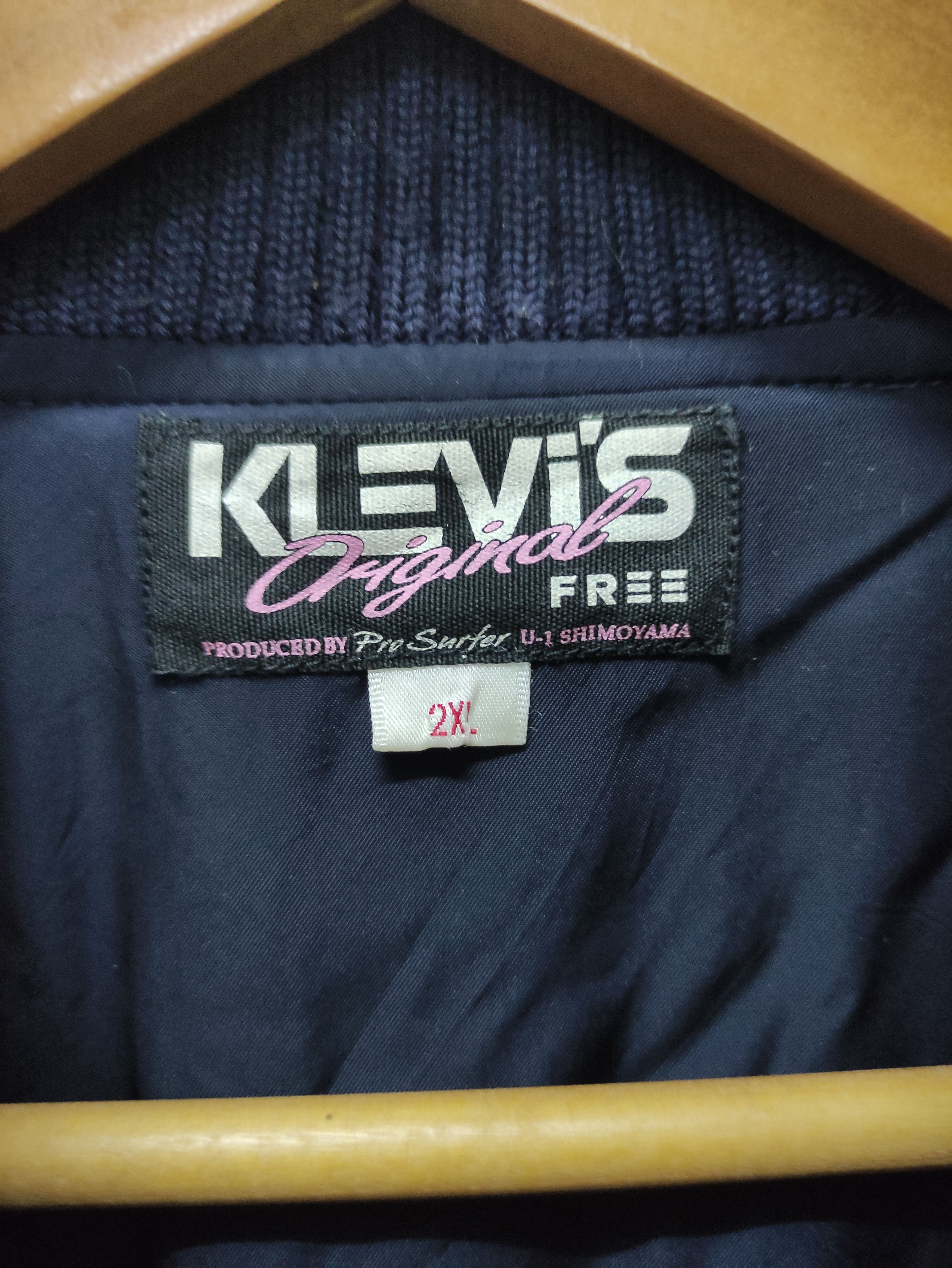 Other Vintage Klevis Team Rider Wool Varsity Jacket Made in Japan Size US XL / EU 56 / 4 - 6 Thumbnail